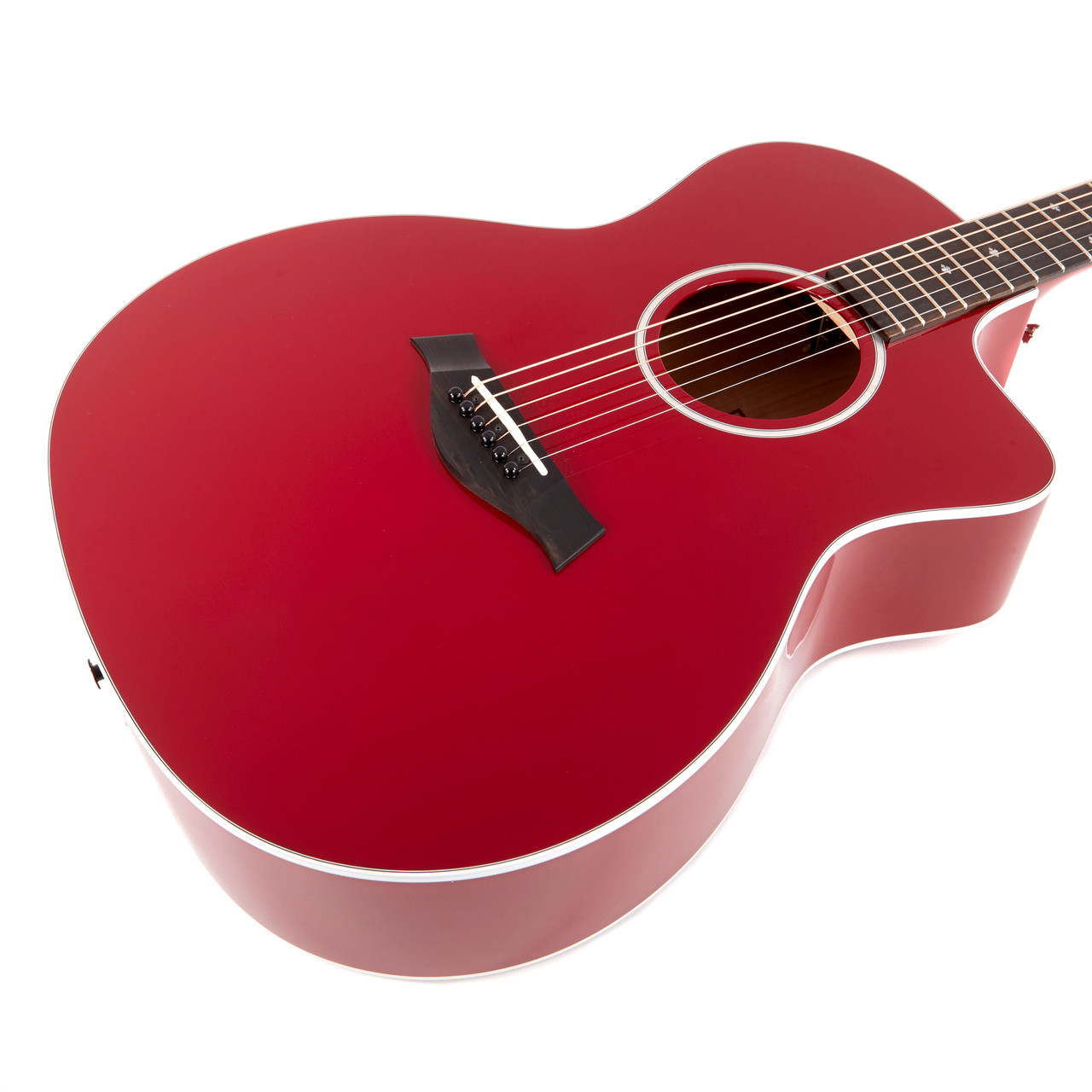 Taylor 214ce Deluxe Acoustic Electric - Red | Cream City Music