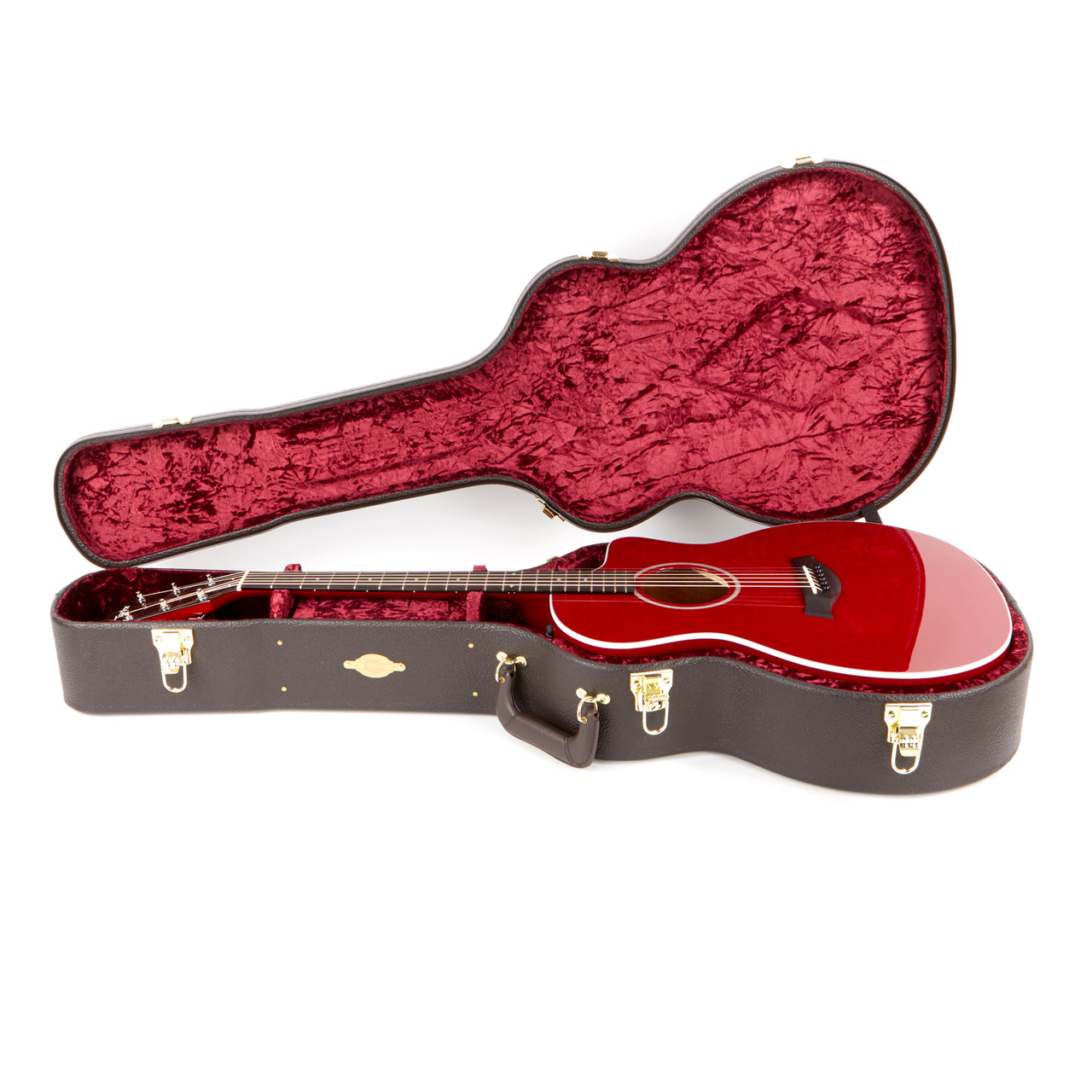 Taylor 214ce Deluxe Acoustic Electric - Red | Cream City Music