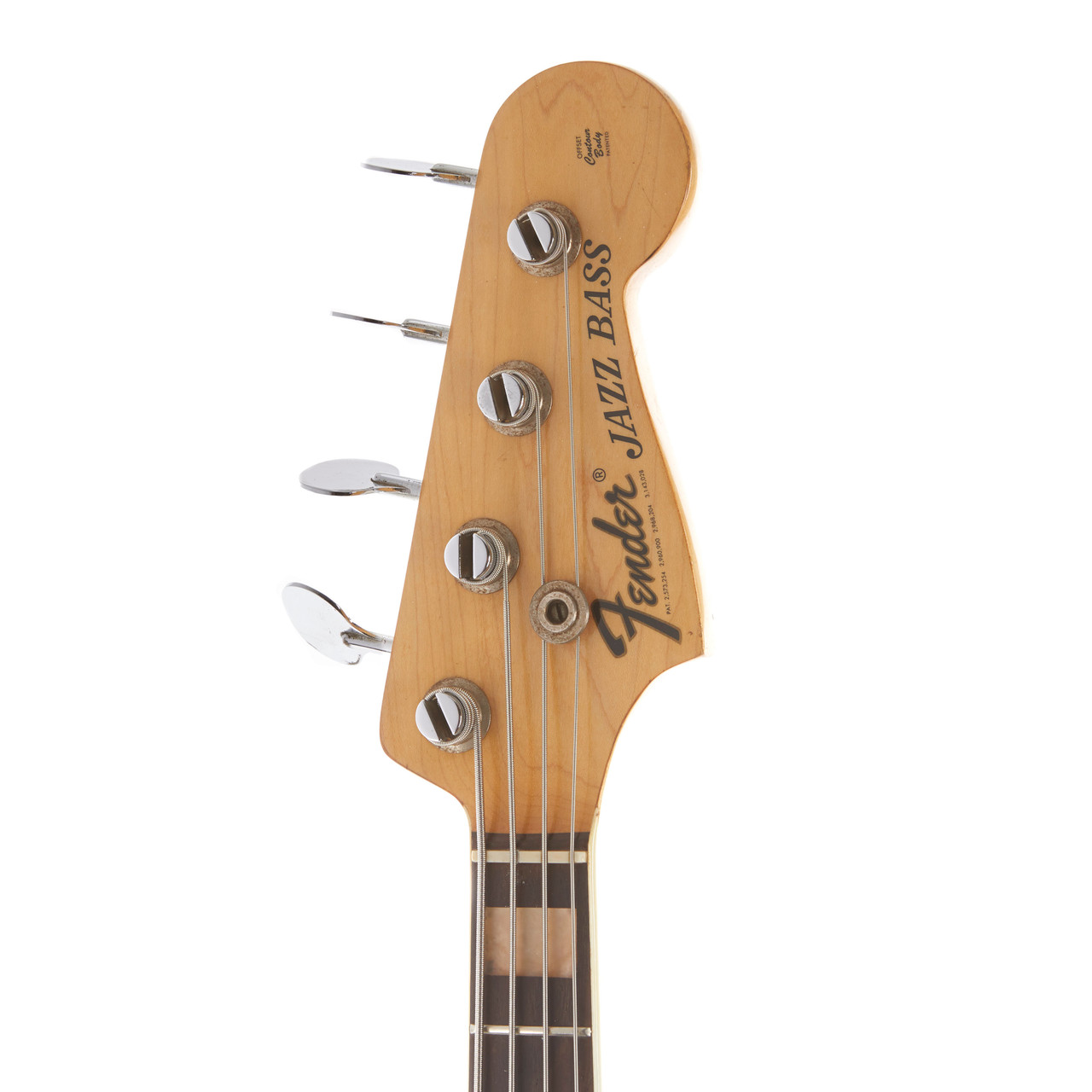 Vintage Fender Jazz Bass Sunburst 1968 | Cream City Music