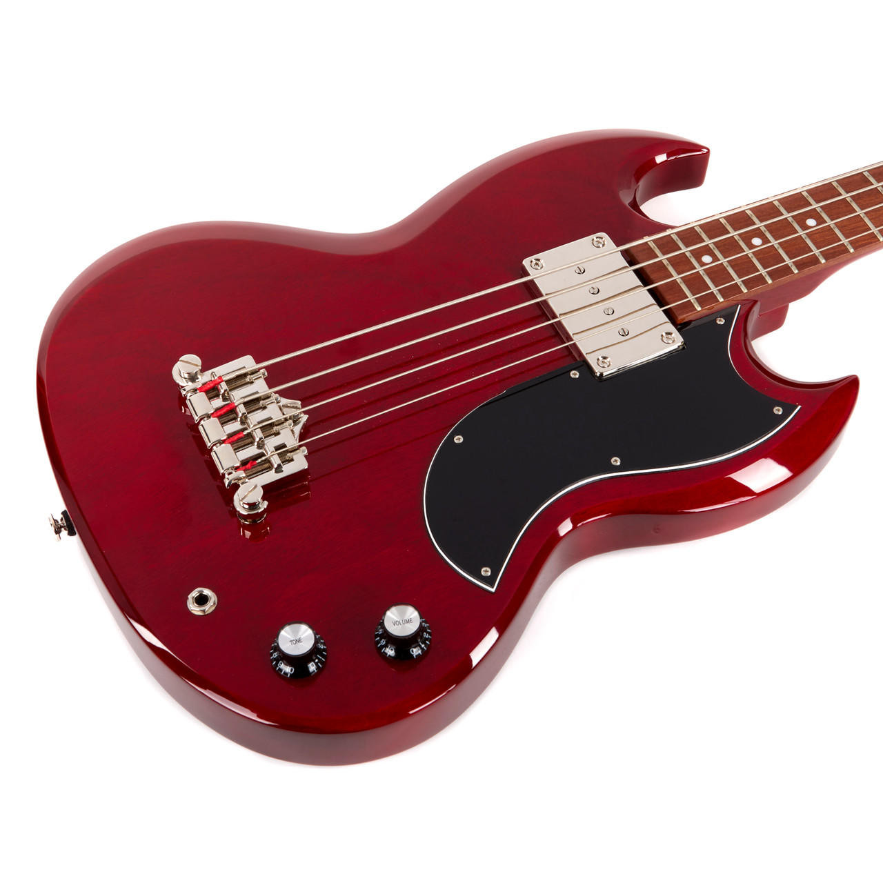 Used Epiphone EB-0 SG Style Bass - Cherry