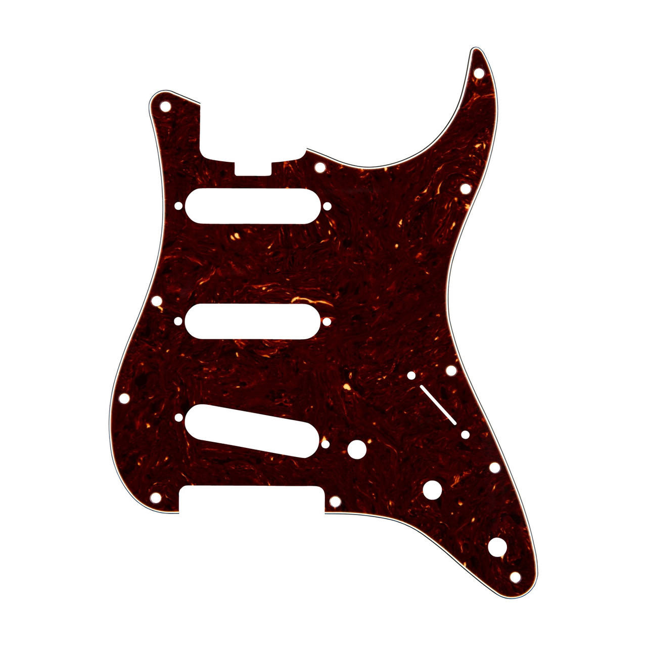 Fender Elite Stratocaster Pickguard SSS 4Ply Shell Cream City Music