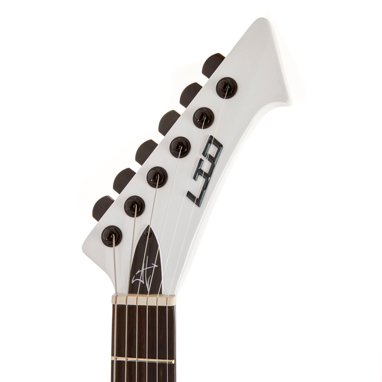 Used ESP LTD Snakebyte James Hetfield Signature in Snow White