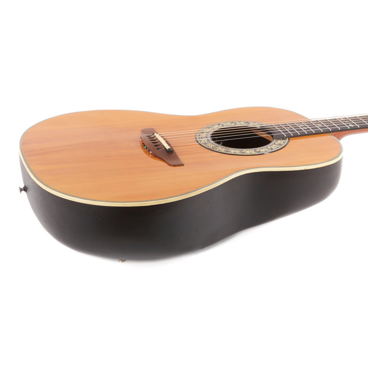 Vintage Ovation Balladeer 1612-4 Dreadnought Natural 1978 | Cream