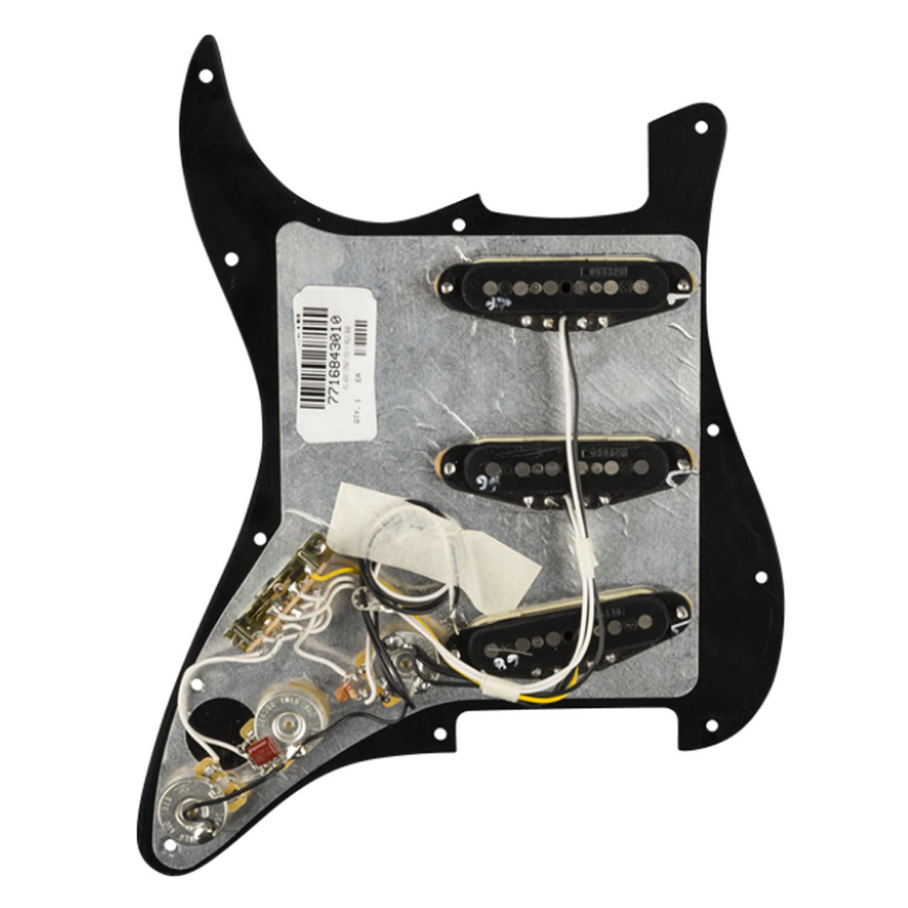 Fender Pre-Wired Stratocaster Pickguard Vintage Noiseless Pickups SSS