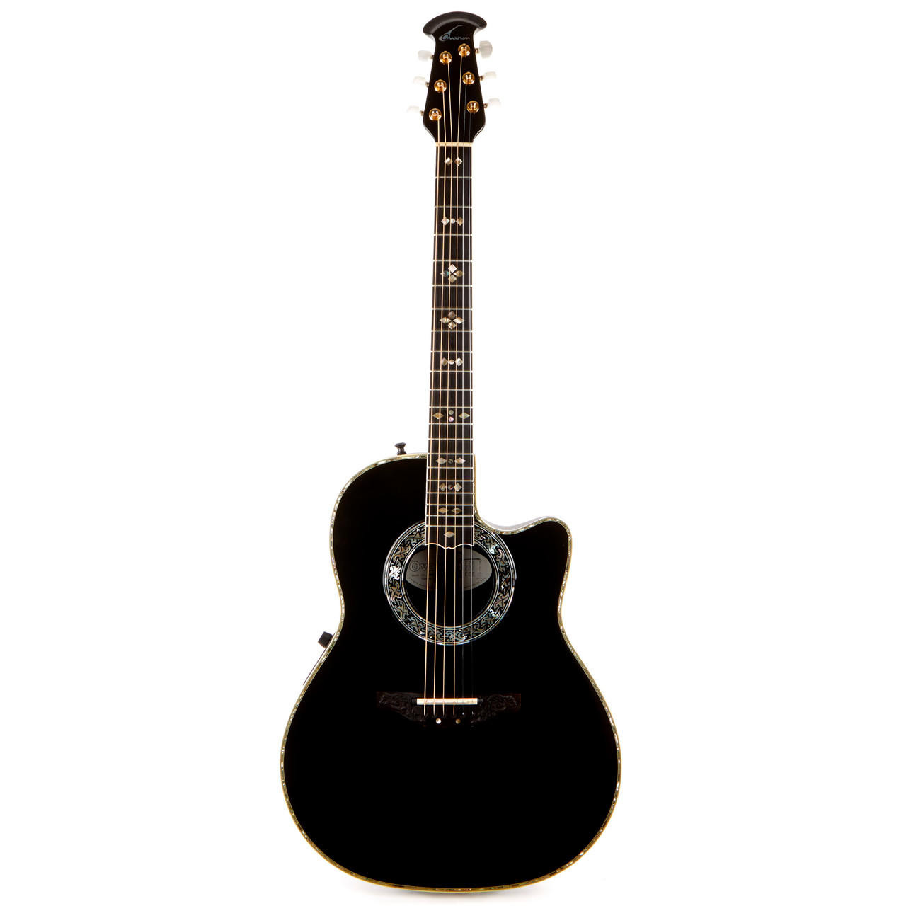 Used Ovation Model 1869 Custom Legend Black 1990