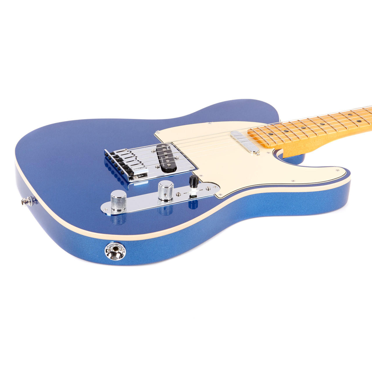 Fender American Ultra Telecaster Maple - Cobra Blue | Cream City Music