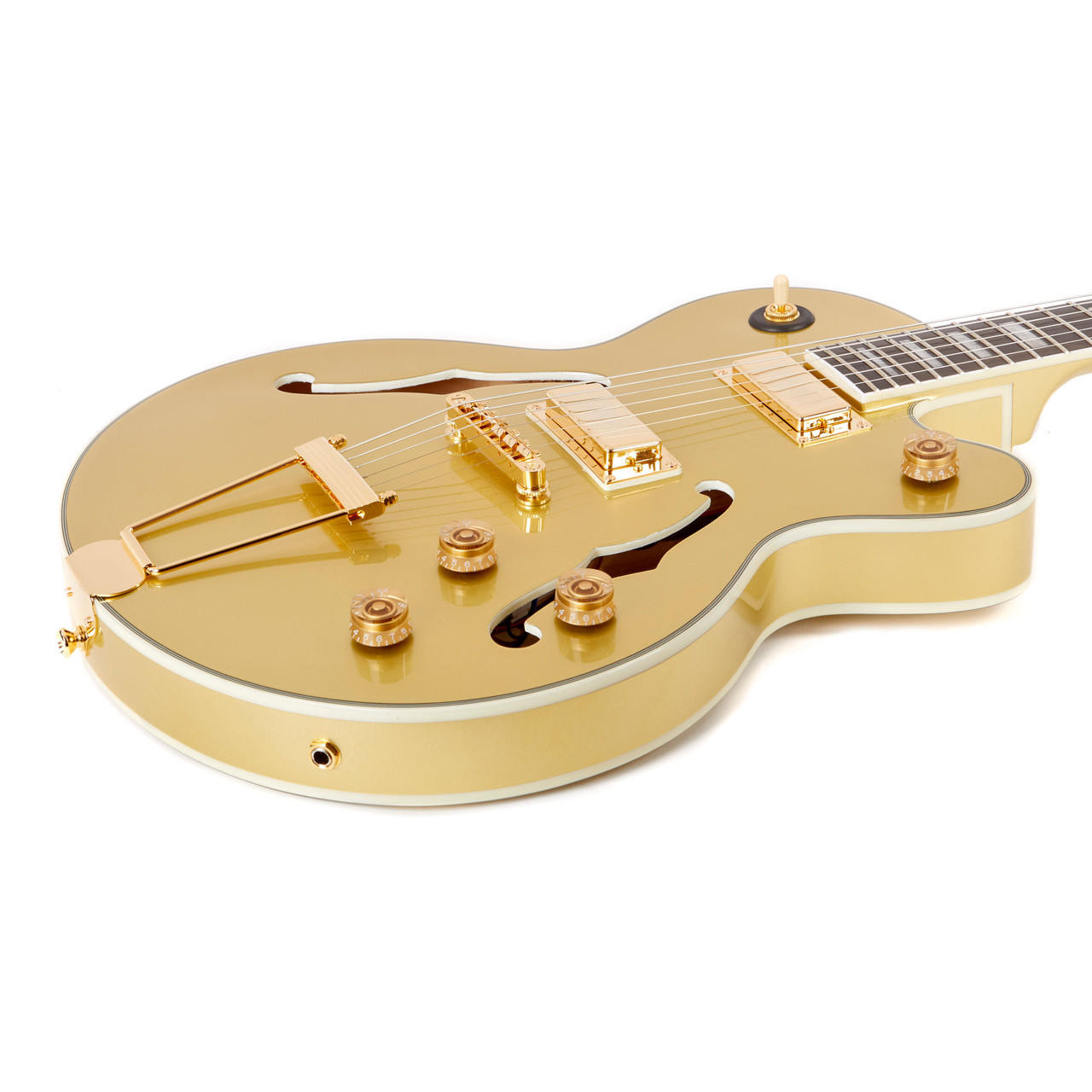 Epiphone Uptown Kat ES Semi-Hollow - Topaz Gold Metallic | Cream
