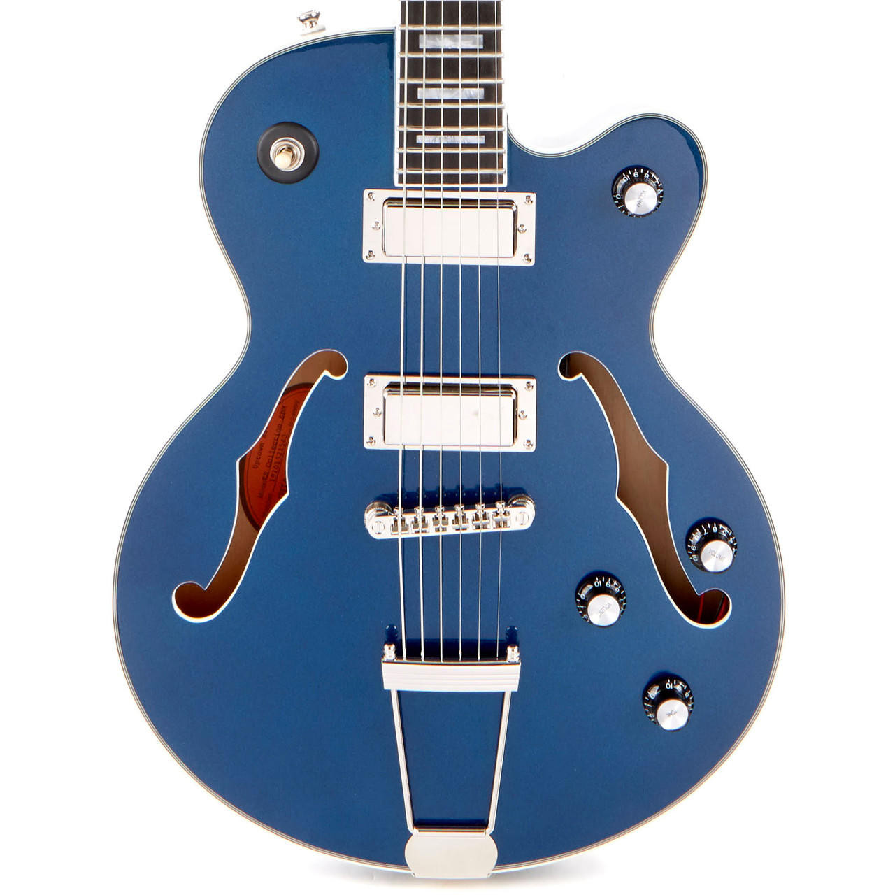 Epiphone Uptown Kat ES Semi-Hollow Blue Sapphire Metallic - 2020