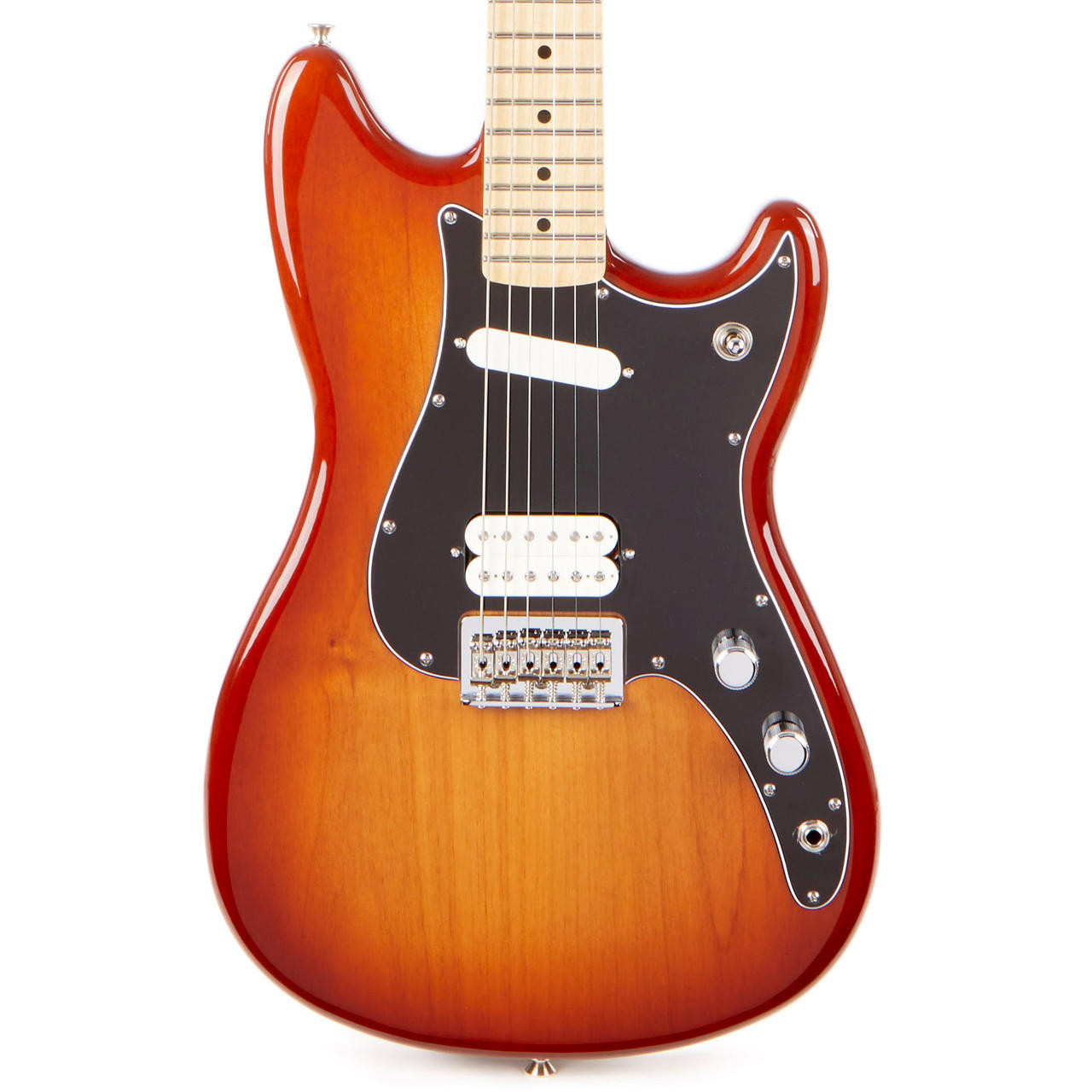 Fender Player Series Duo Sonic HS Maple - Sienna Sunburst | Cream