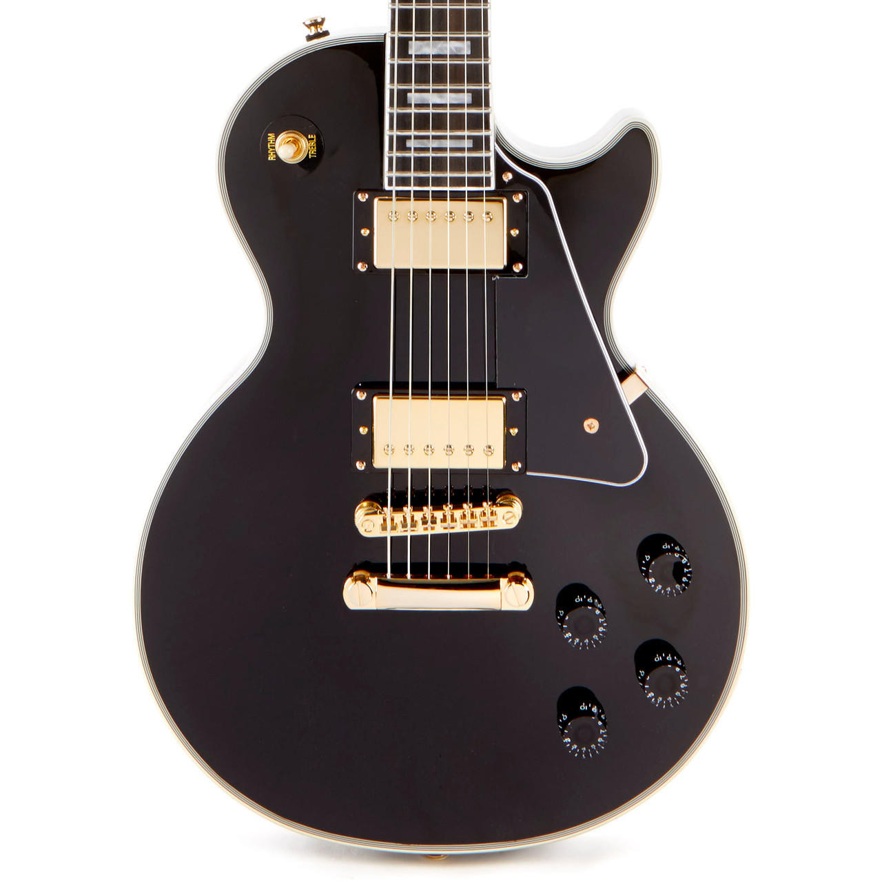 Epiphone Les Paul Custom - Ebony | Cream City Music