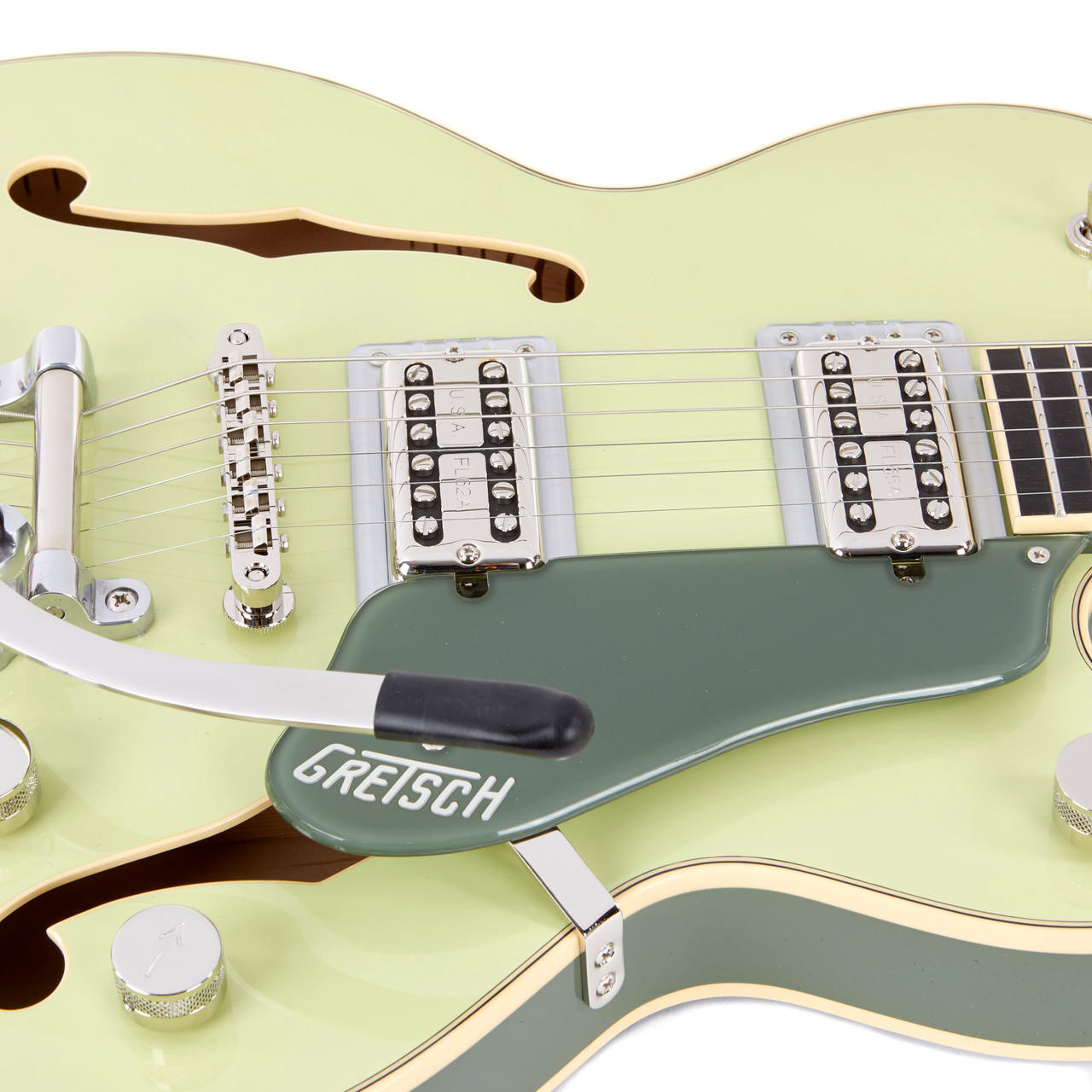 【*ー様 Gretsch G6659T 2 Town Smoke Green Gretsch G6659T Players Edition Broadkaster Jr. Center Block