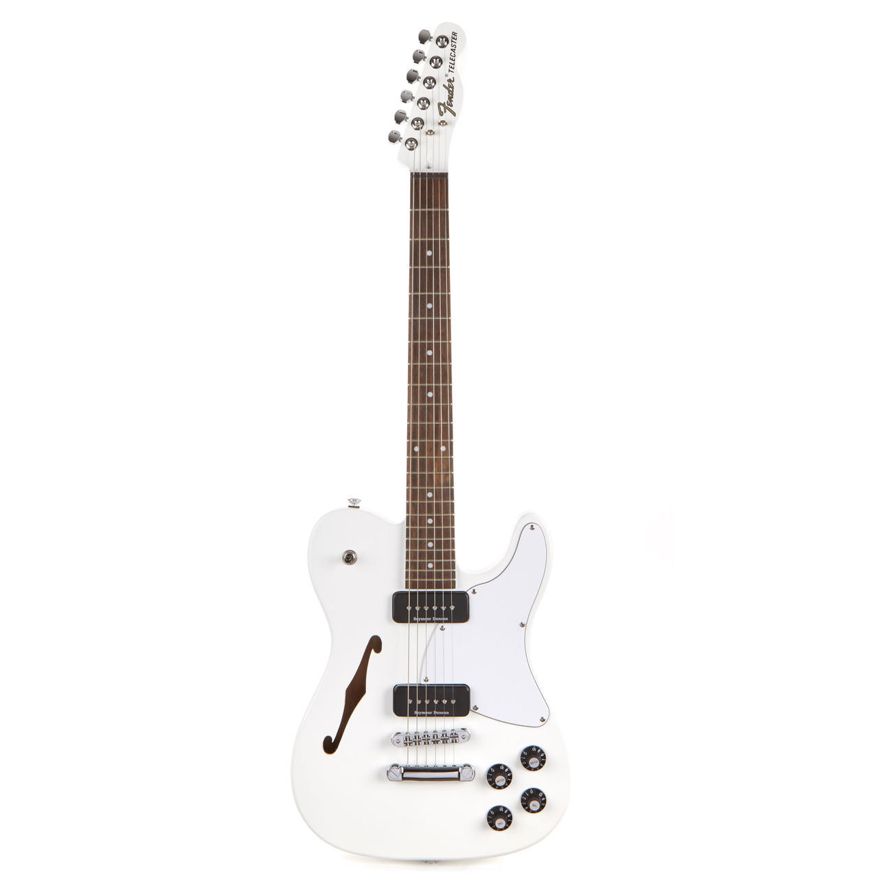 Fender Jim Adkins JA-90 Telecaster Thinline Laurel - White | Cream