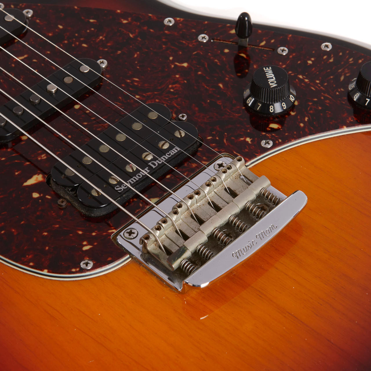 Used Ernie Ball Music Man Silhouette Special Sunburst 1999 | Cream