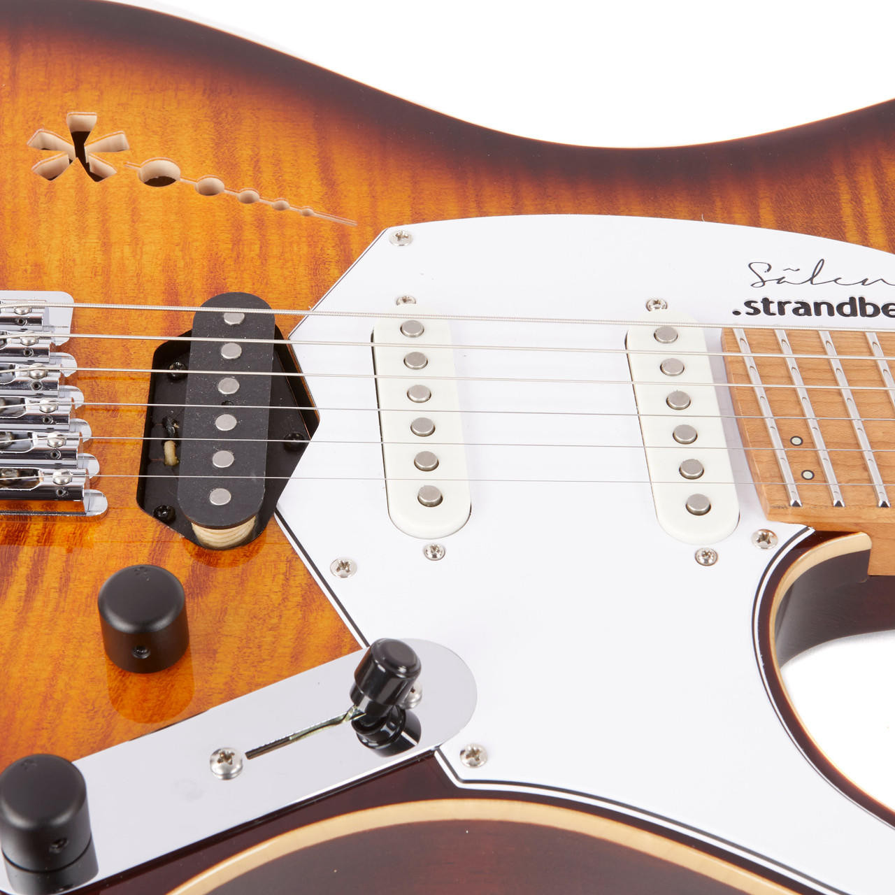 【最終値下げ】strandberg Salen Deluxe Strandberg Sälen Deluxe NX Electric Guitar - Vintage Burst