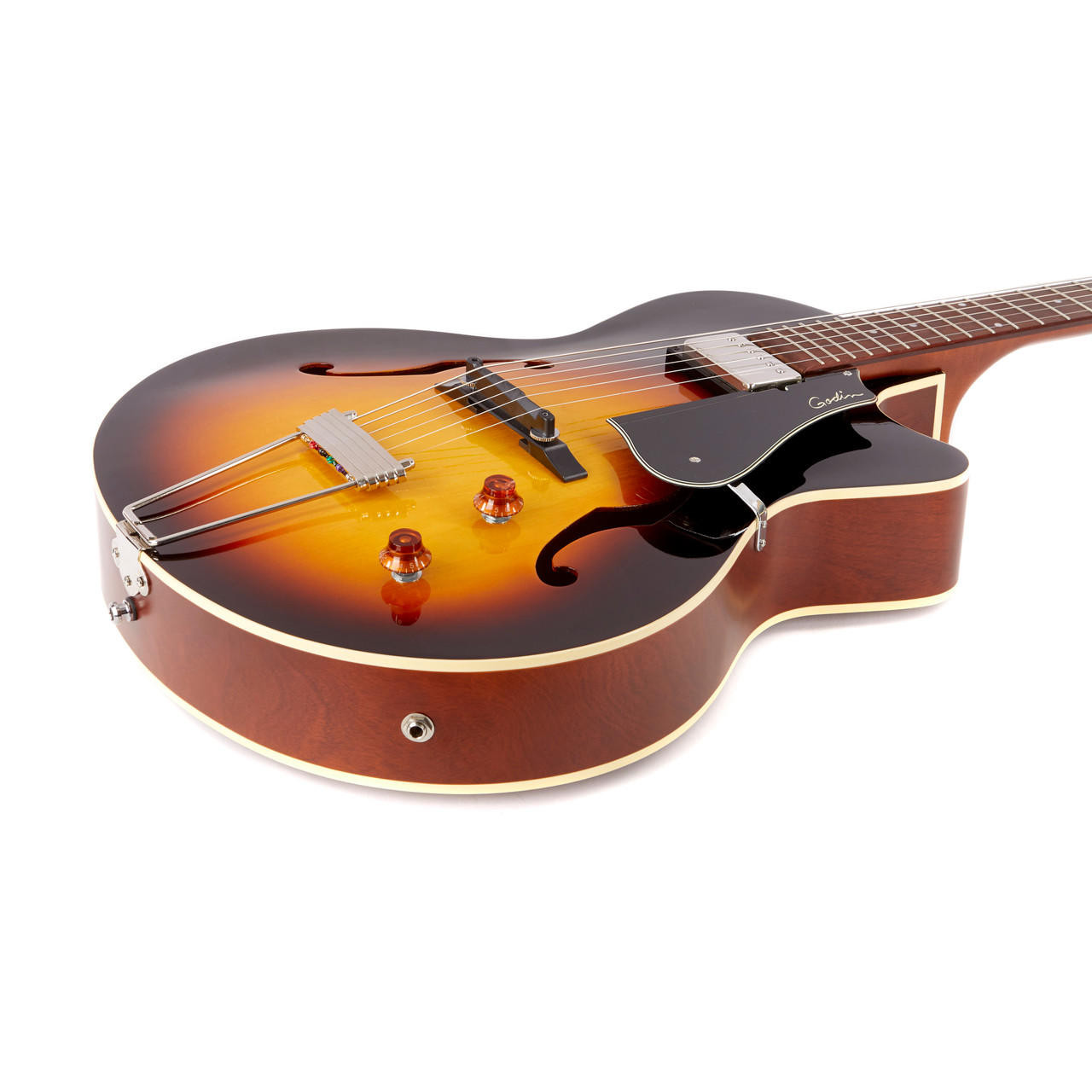 Used Godin 5th Avenue Composer GT Sunburst | Cream City Music