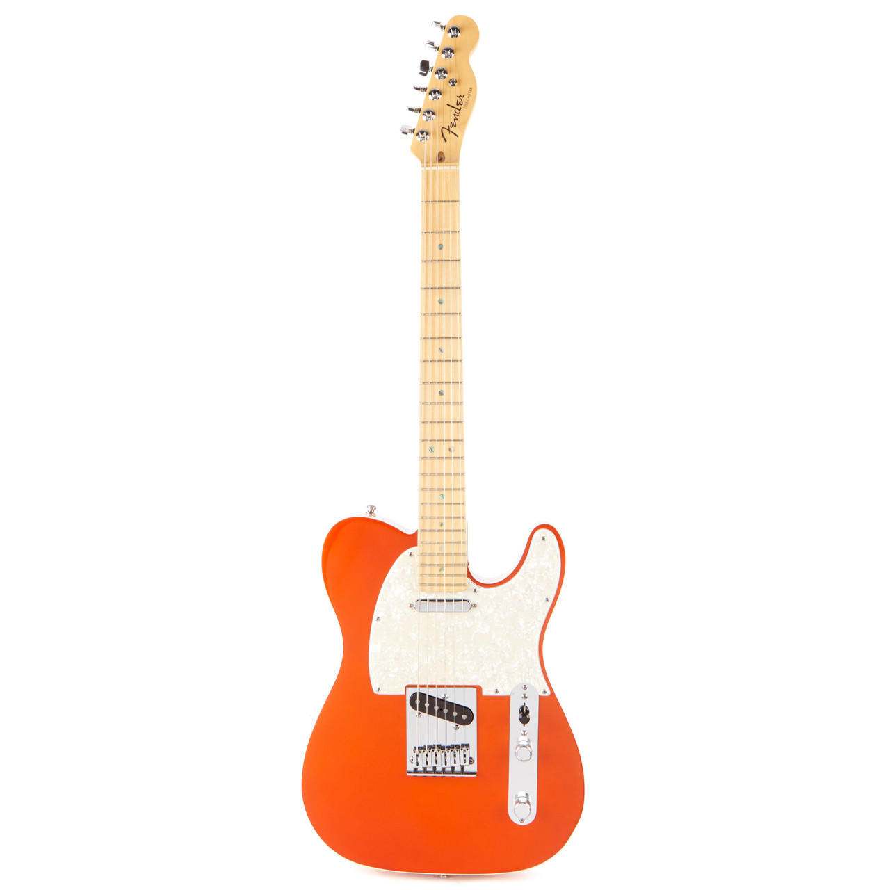 Used Fender American Deluxe Telecaster Candy Tangerine 2004