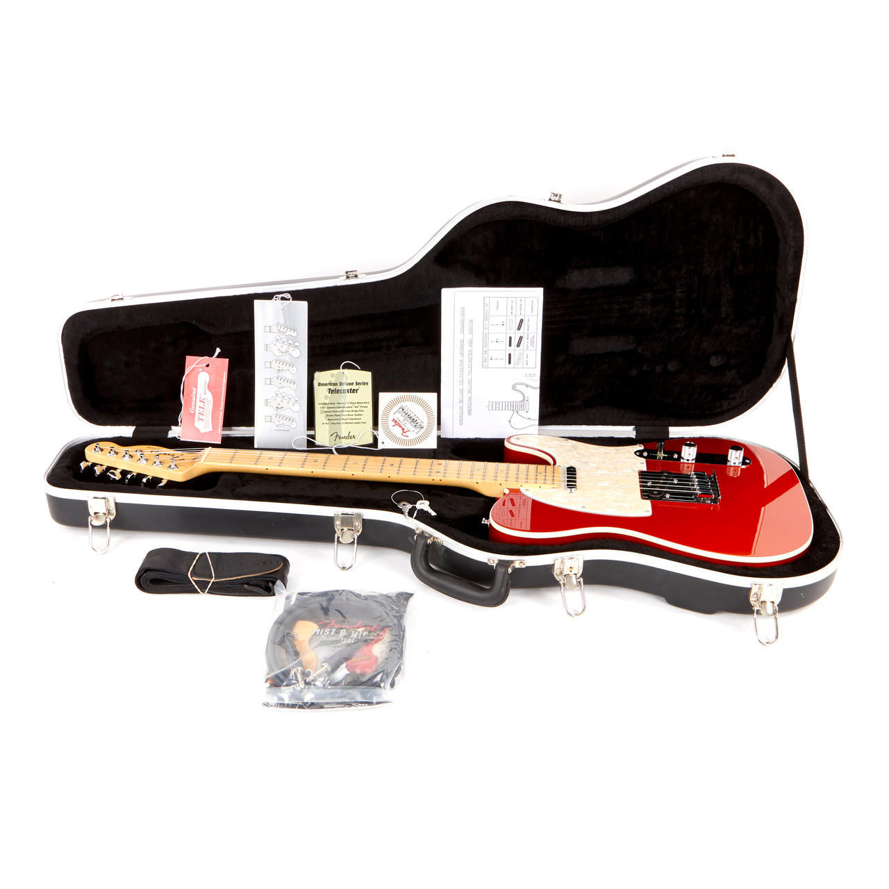 Used Fender American Deluxe Telecaster Candy Tangerine 2004