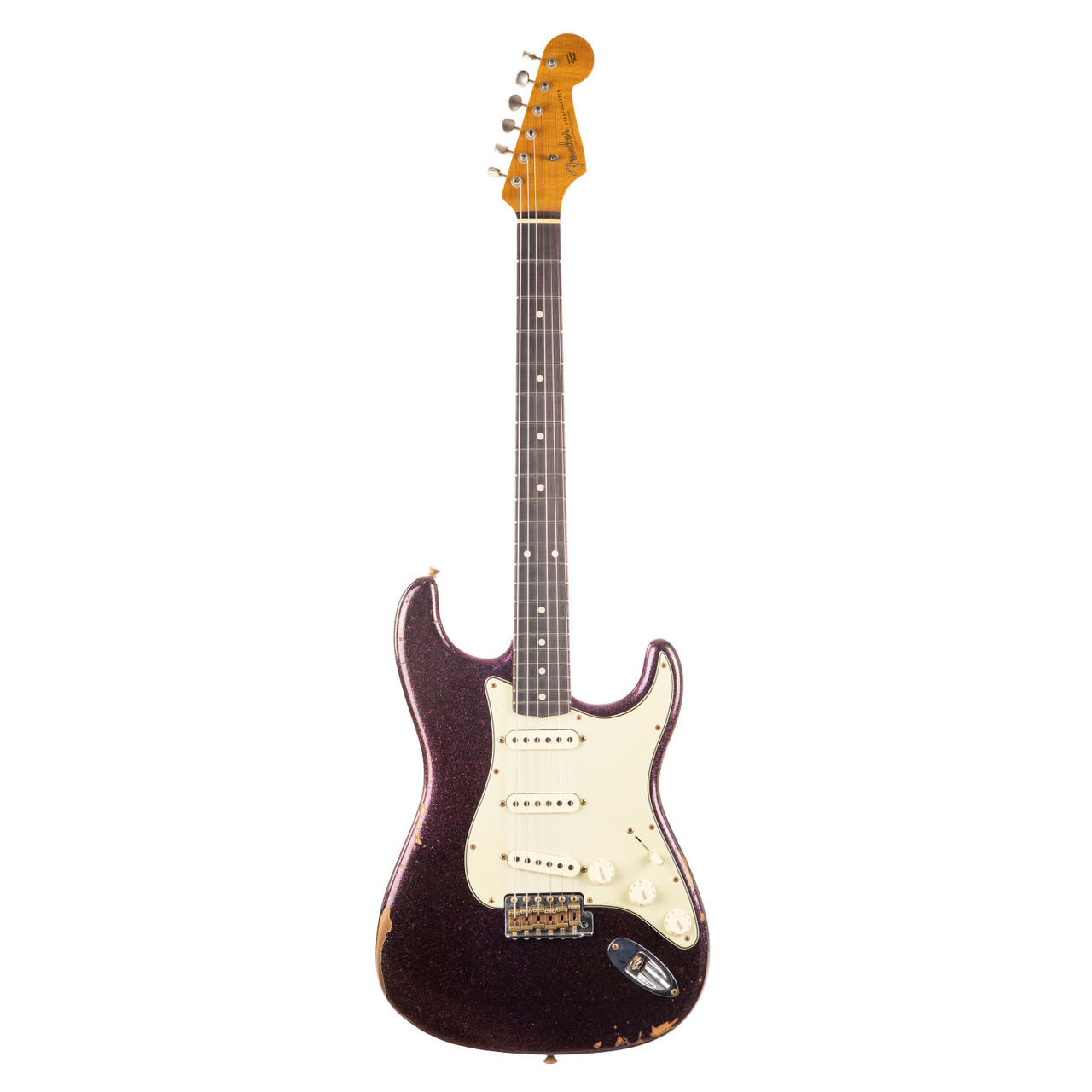 Fender Custom Shop 1961 Stratocaster Relic - Aged Magenta Sparkle
