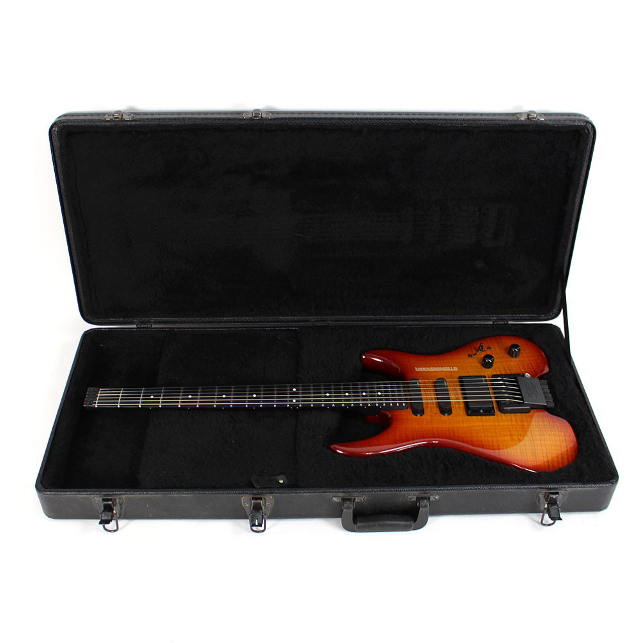 フランス ビンテージ クランク NELVAR STAR Novo Signature Voltur - Trans Black Silvertone Burst