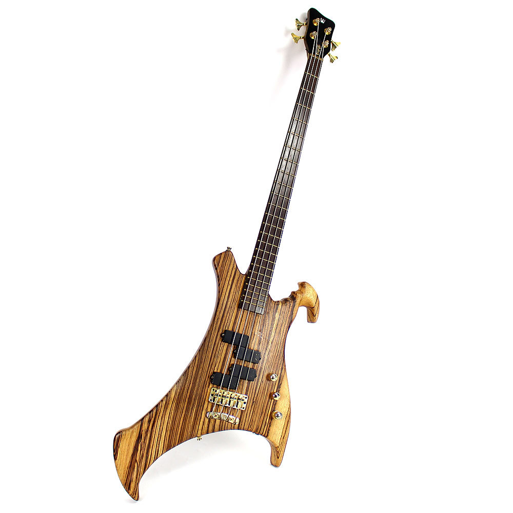 2004 Warwick John Entwistle Buzzard Electric Bass Guitar Natural