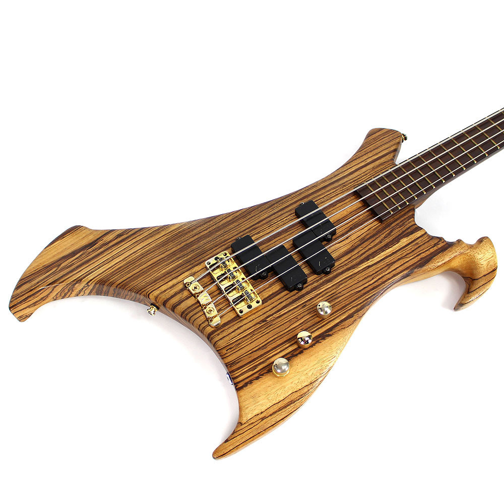 2004 Warwick John Entwistle Buzzard Electric Bass Guitar Natural