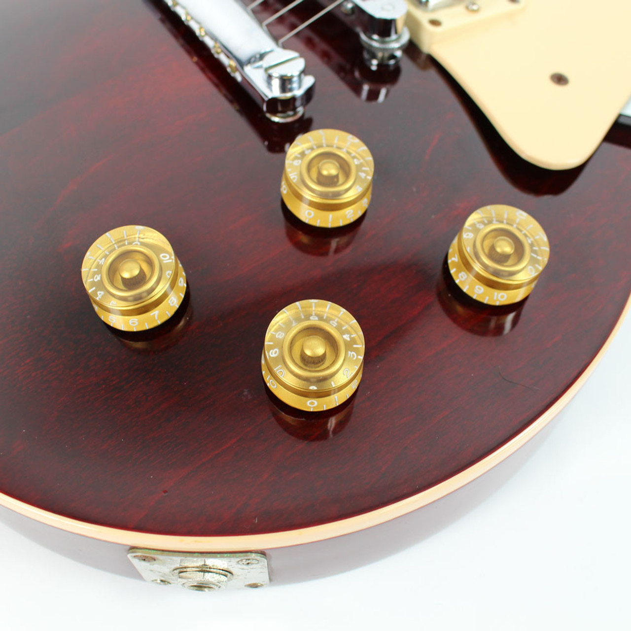 2001 Gibson Les Paul Standard Electric Guitar in Wine Red