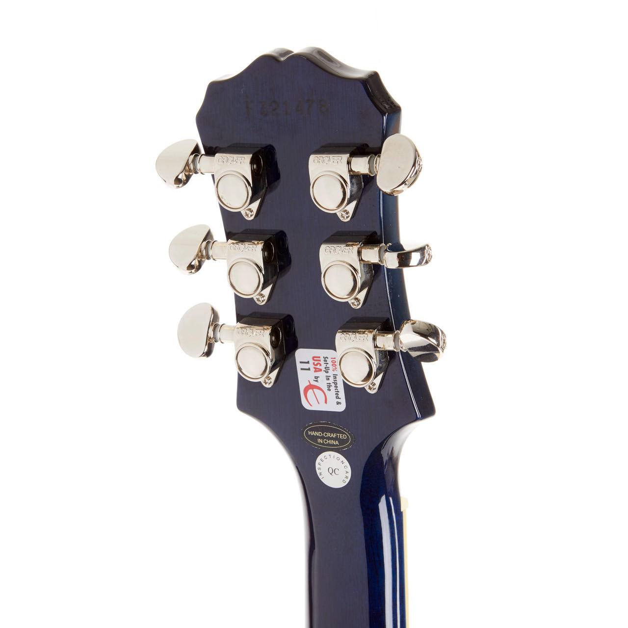 Used Epiphone Les Paul 1960 Tribute Plus Blue Flame | Cream City Music
