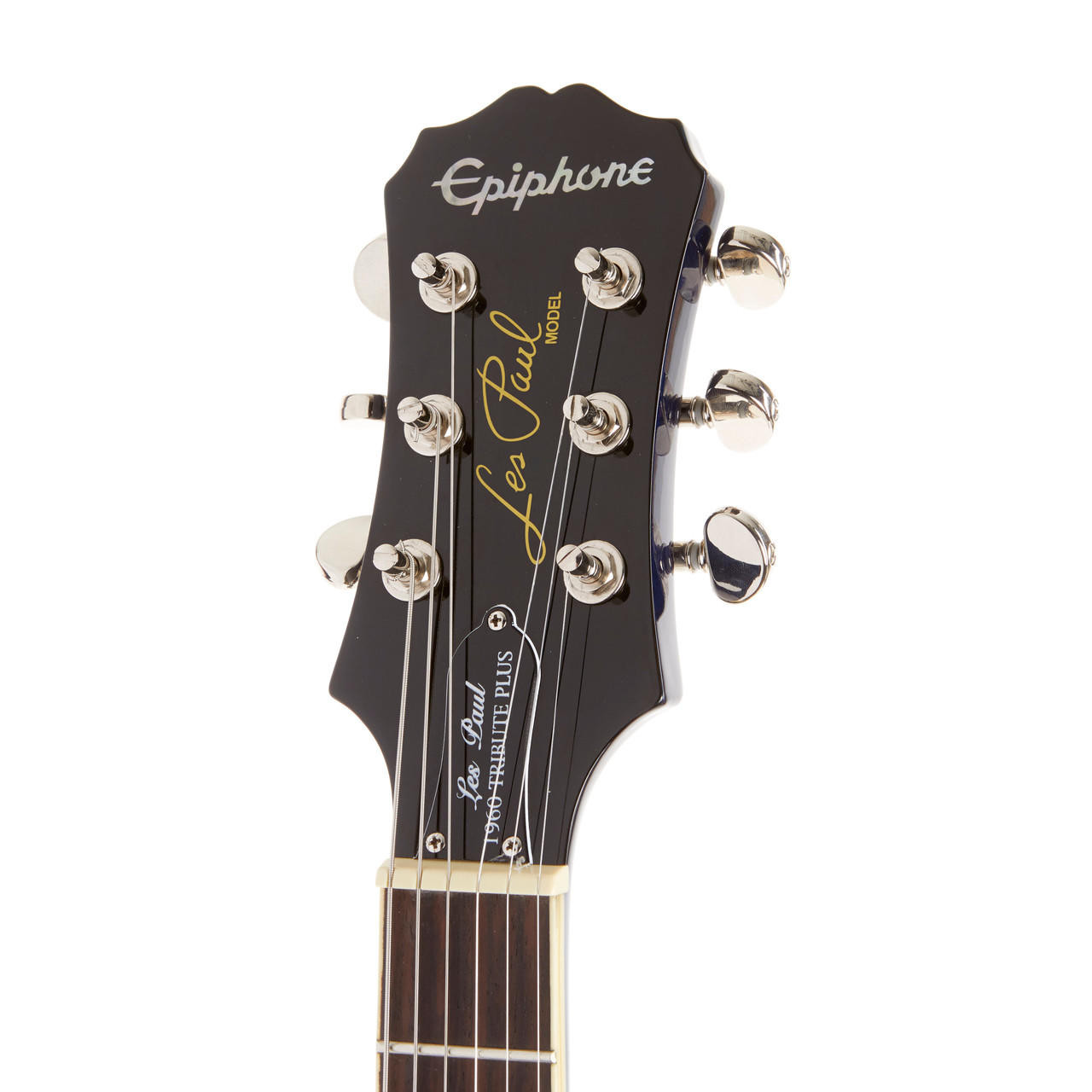 Used Epiphone Les Paul 1960 Tribute Plus Blue Flame | Cream