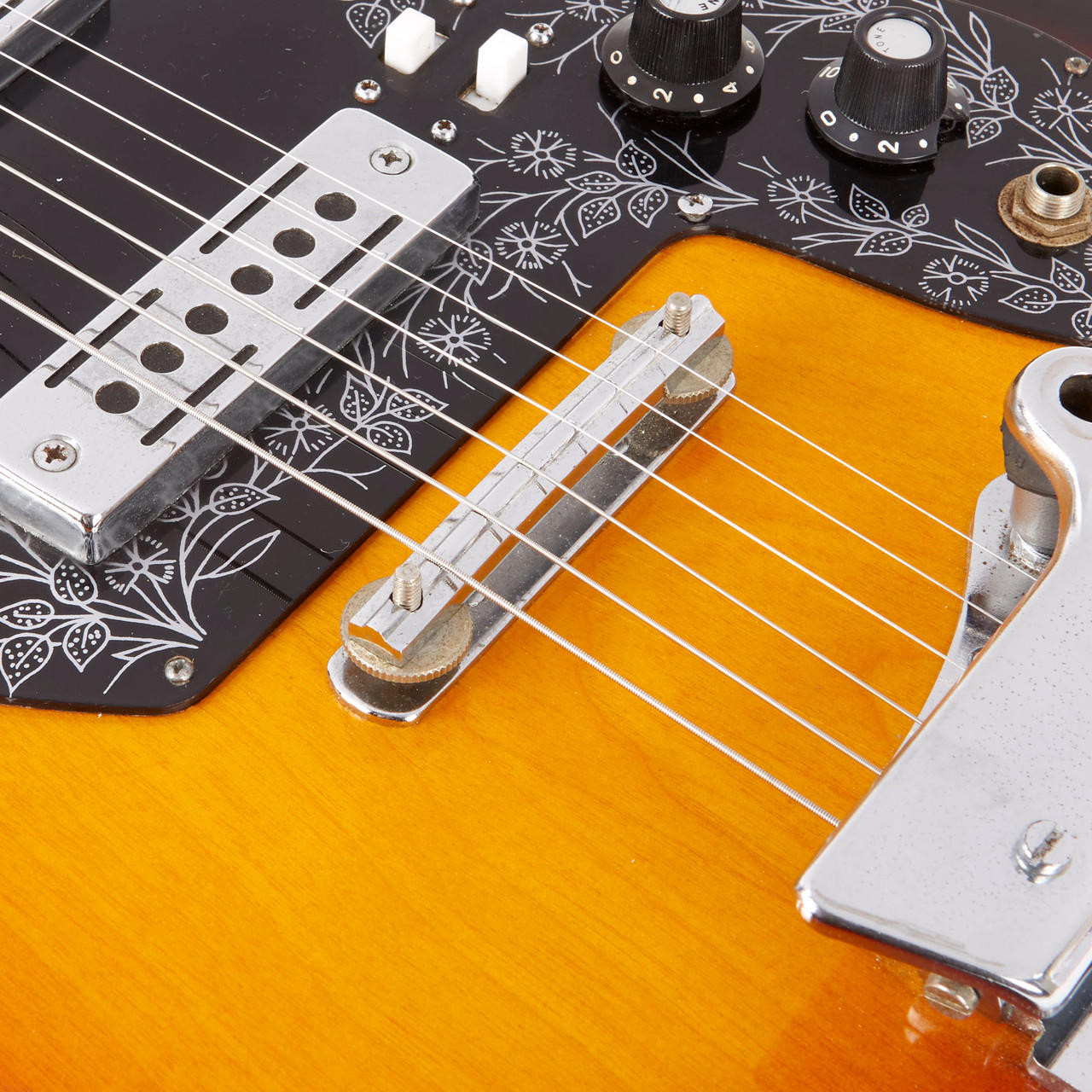 Vintage Teisco Del Rey Electric Guitar Sunburst | Cream City Music