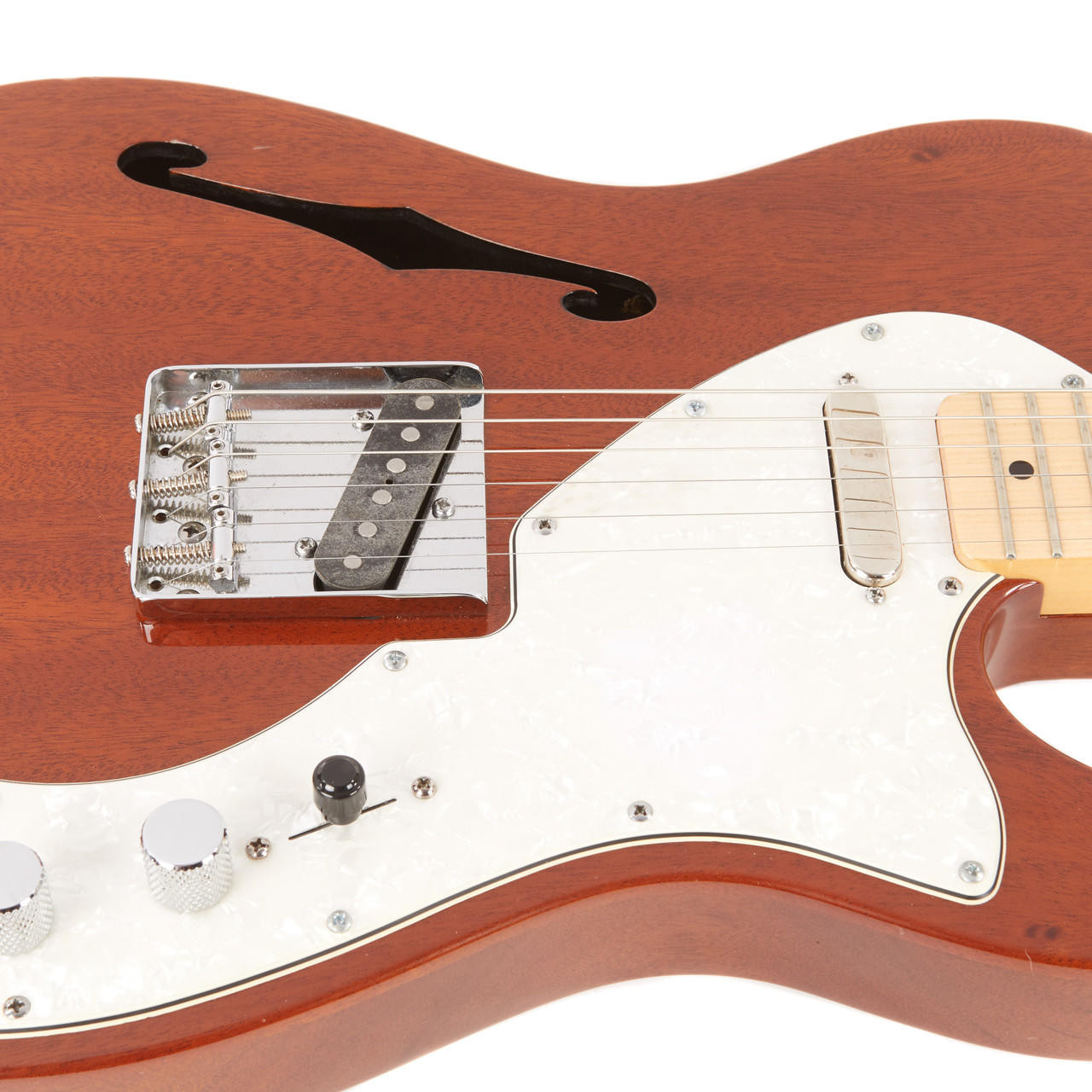 Used Squier Classic Vibe Telecaster Thinline Natural Mahogany