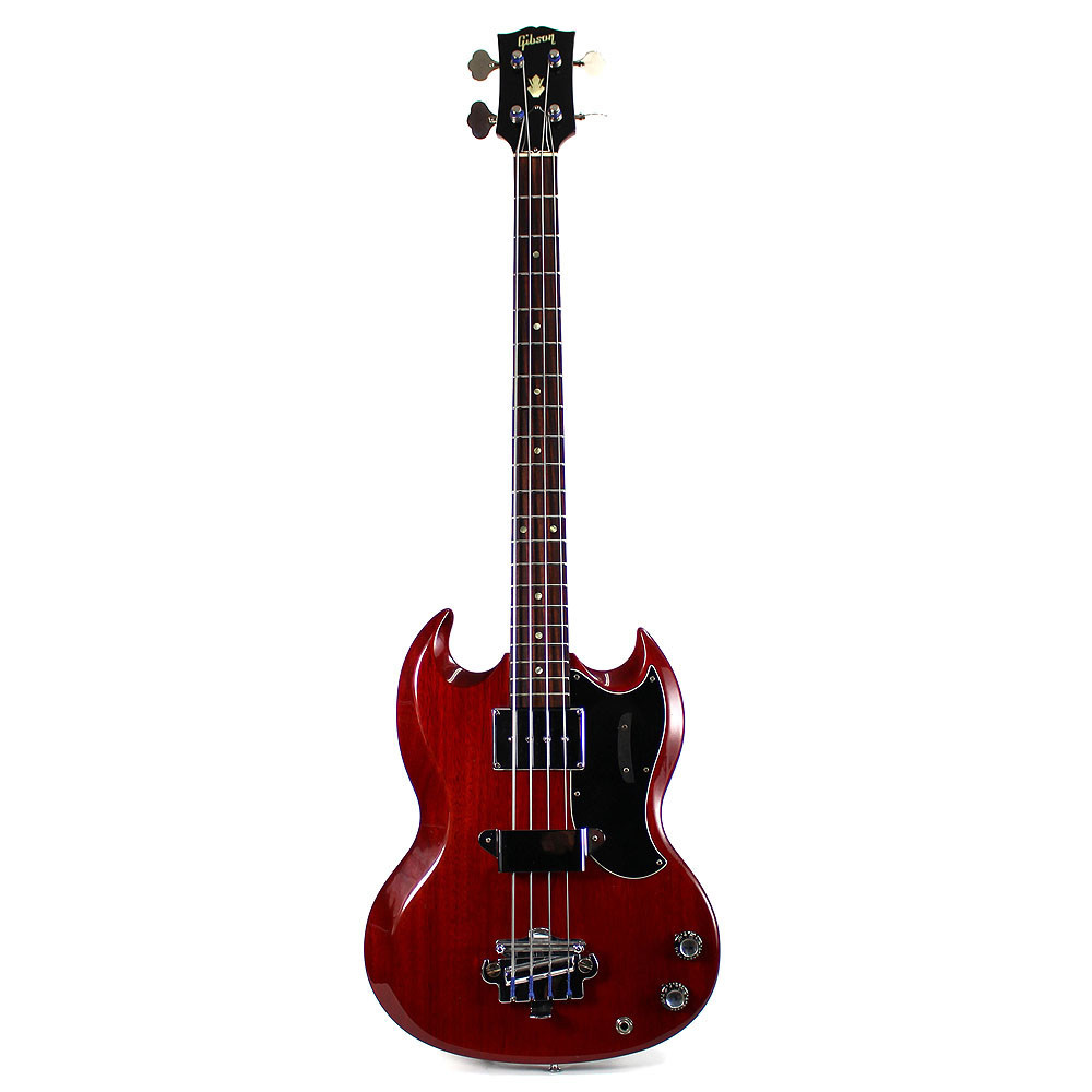 Vintage 1965 Gibson EB-0 Electric Bass Guitar Cherry Finish 