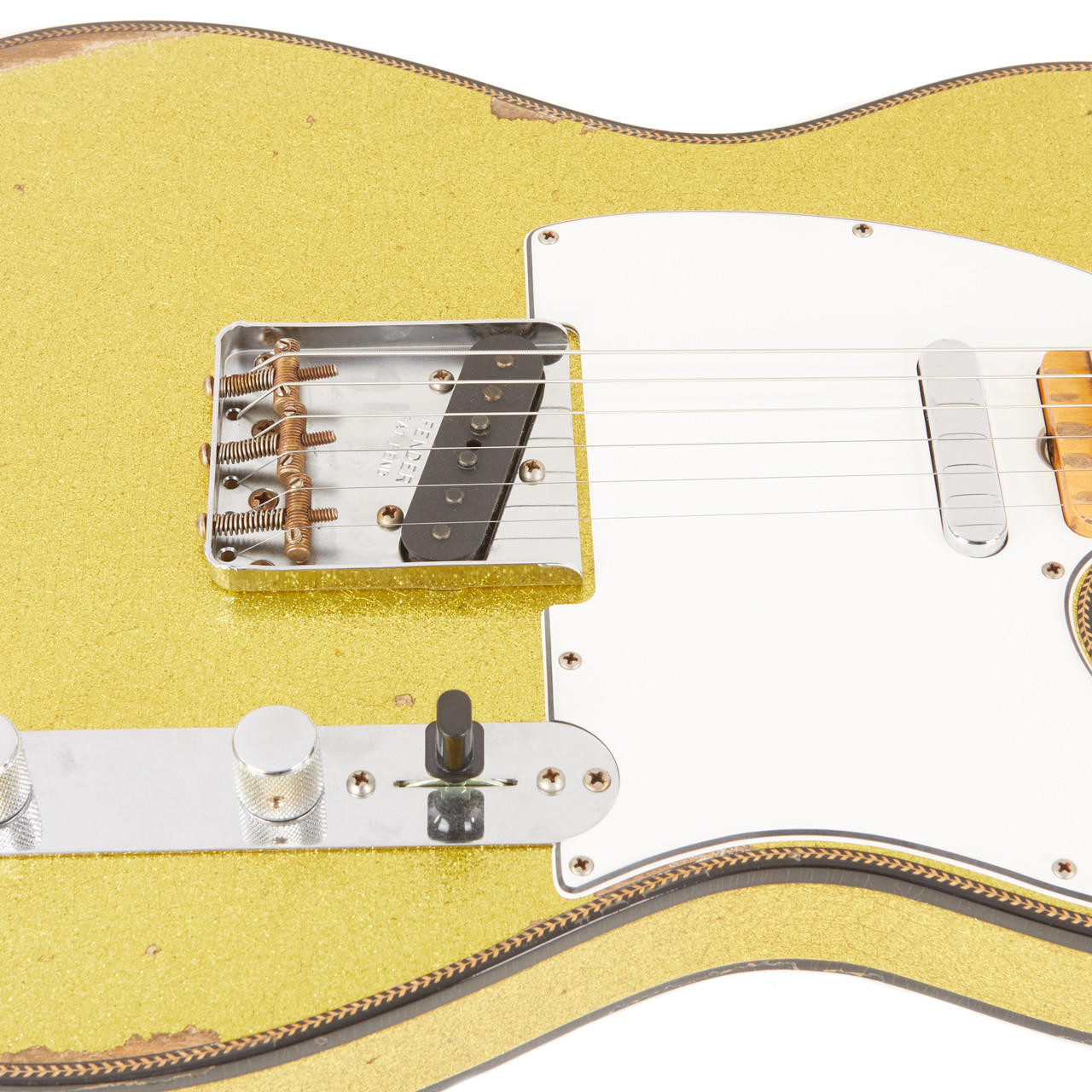 Fender Custom Shop 1963 Telecaster Custom Relic - Aged Chartreuse