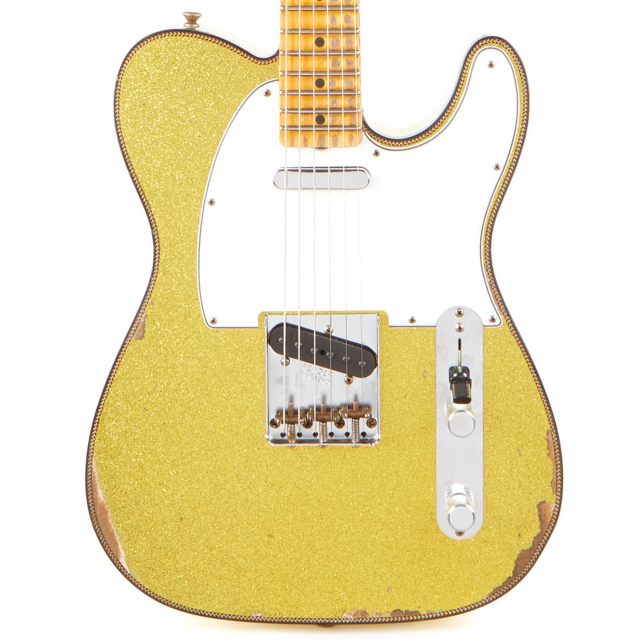 Fender Custom Shop 1963 Telecaster Custom Relic - Aged Chartreuse