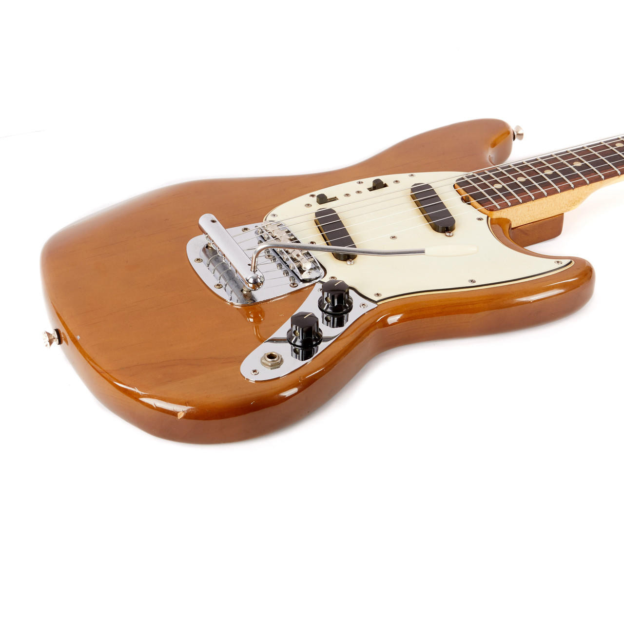 Vintage Fender Mustang Mocha Walnut 1975 | Cream City Music