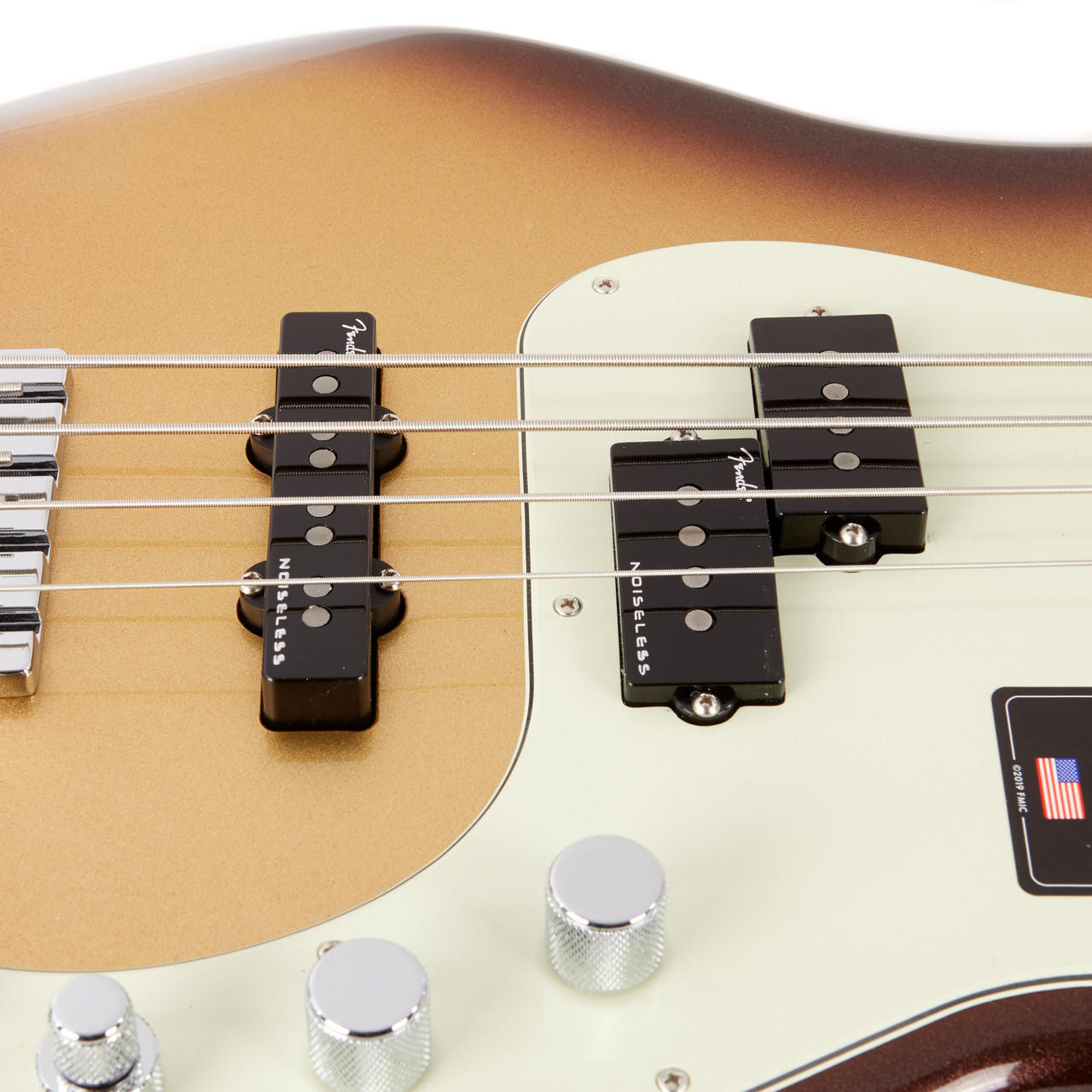 Fender American Ultra Precision Bass Rosewood - Mocha Burst