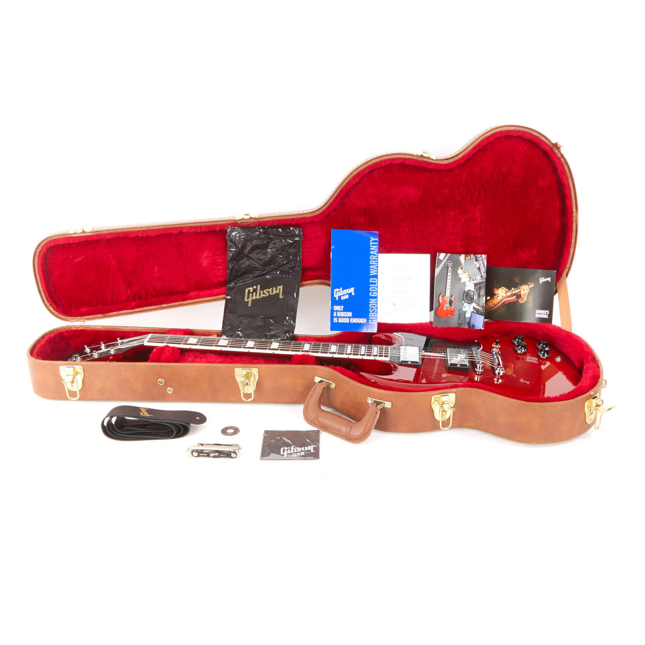 GIBSON SG STANDARD ‘61 Cherry Gibson SG Standard '61 – Vintage Cherry – Gooswyn Guitar