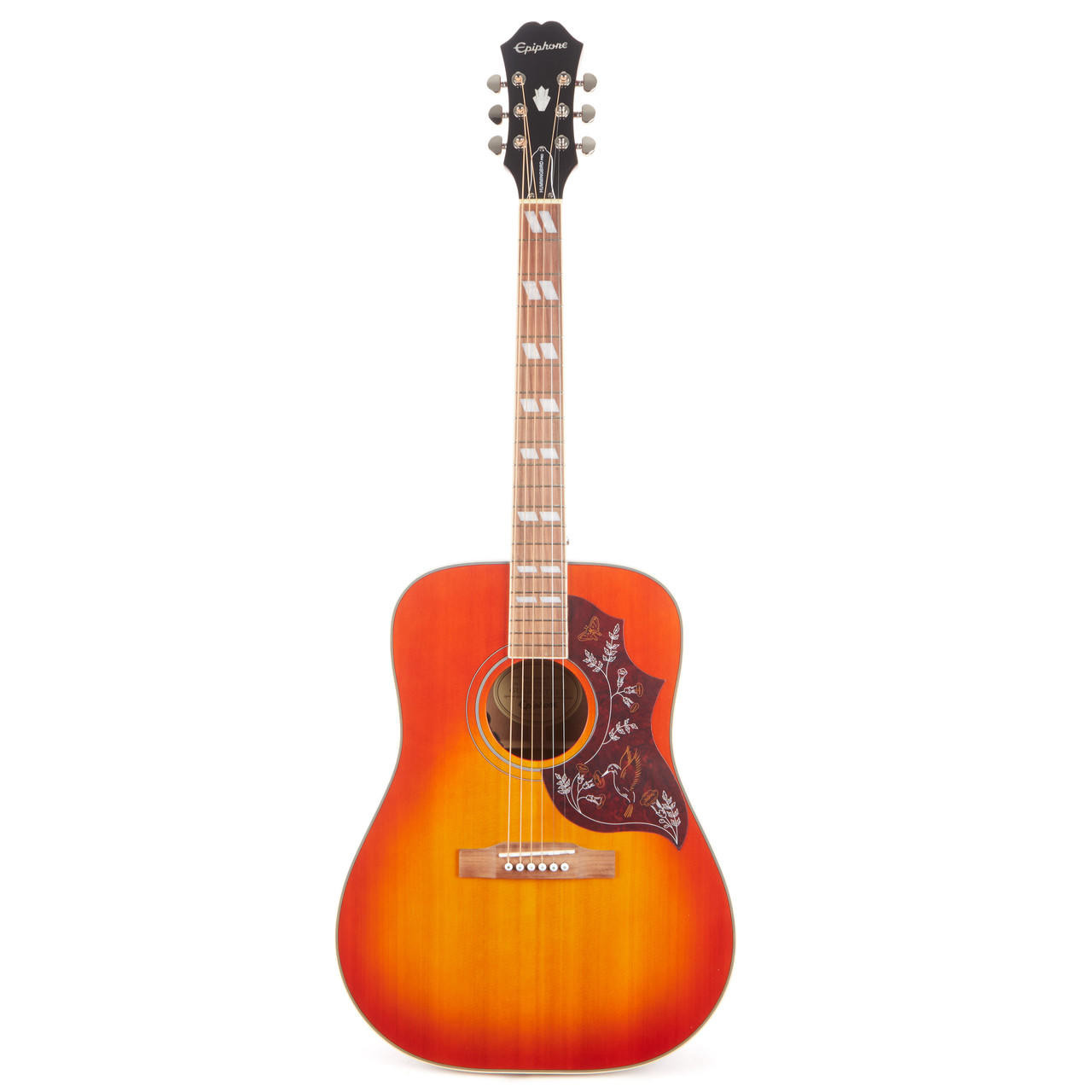 Epiphone Hummingbird Pro Acoustic Electric - Faded Cherry | Cream