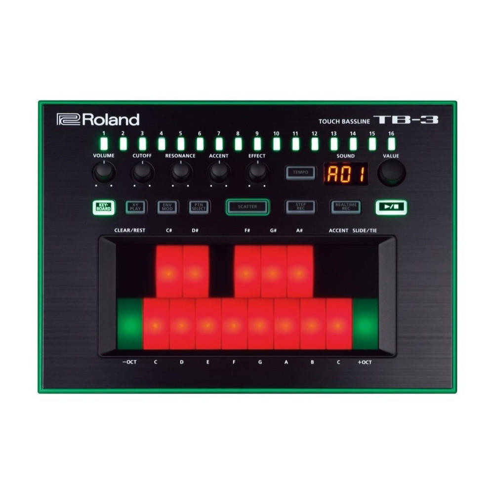 Roland TB-3 Touch Bassline　TB-303 Roland TB-3 Touch Bassline Synthesizer | Cream City Music