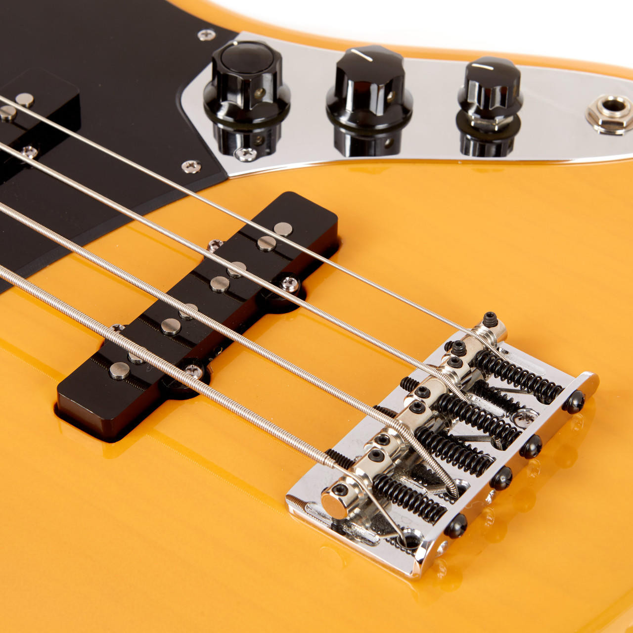 Used Fender American Series jazz Bass Butterscotch 2003 | Cream