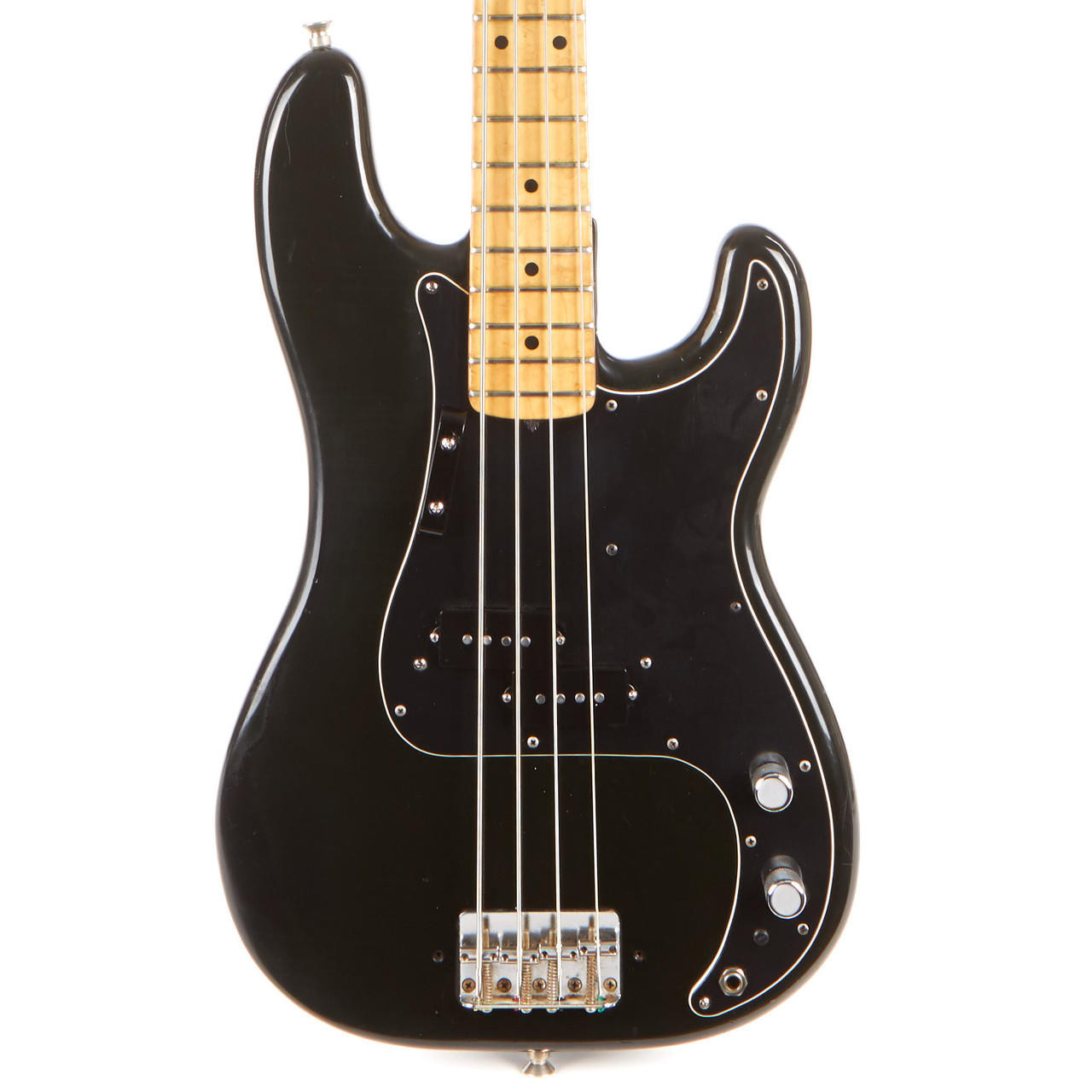 【ジャンク品】Fender Precision Bass ブラック 1983 Fender Precision Bass, Black | The Music Emporium