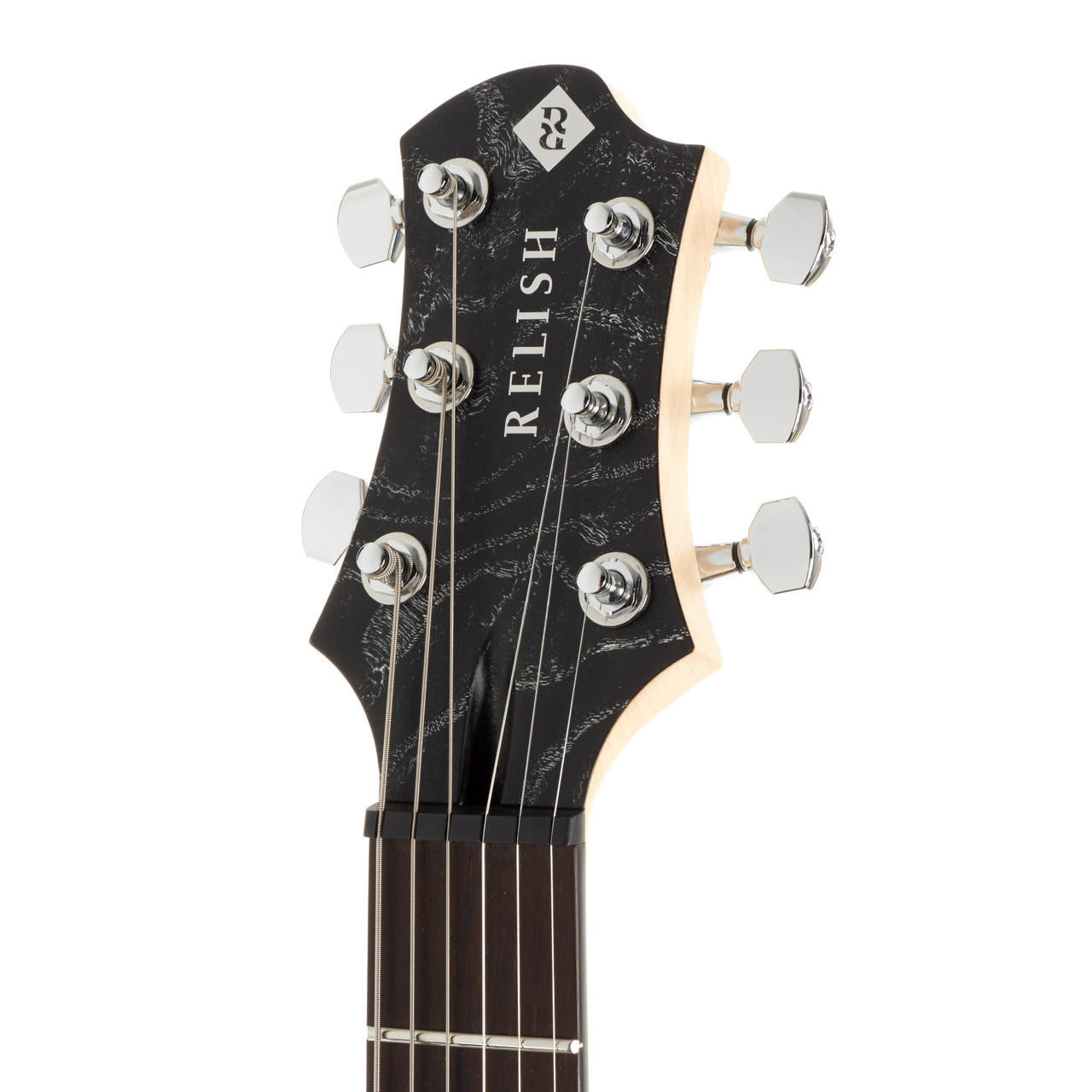 Relish Mary One with Piezo & Burl Ash Top - Black Edge | Cream