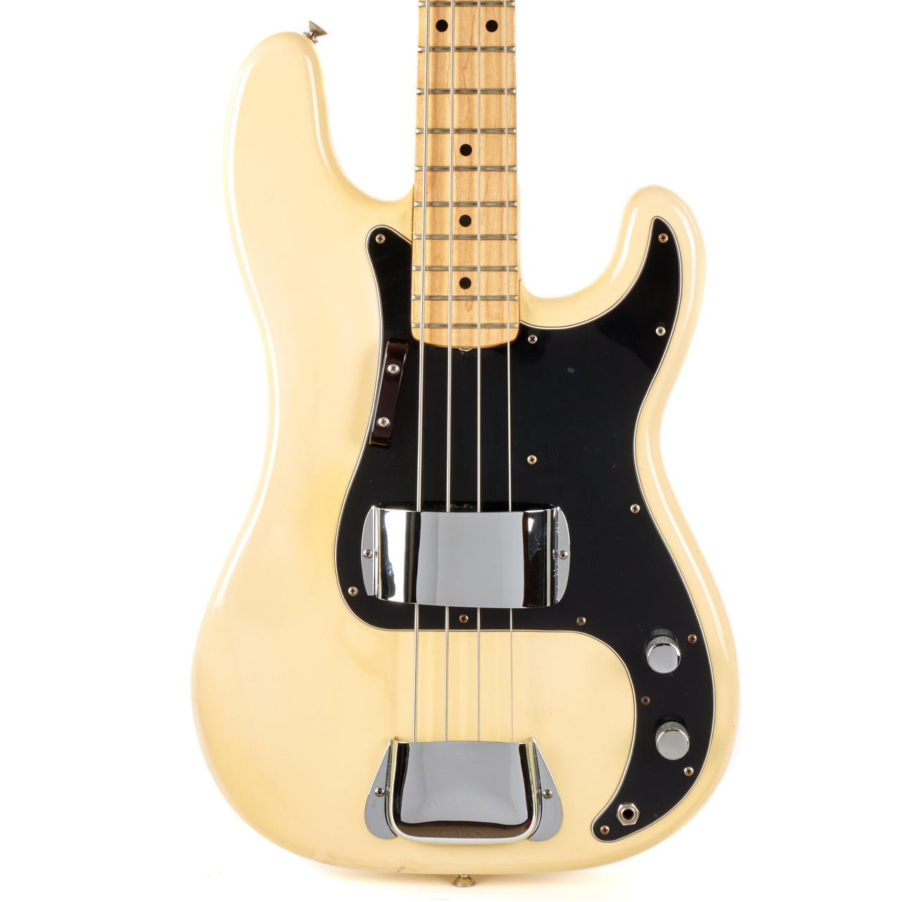 Vintage Fender Precision Bass Olympic White 1978 | Cream