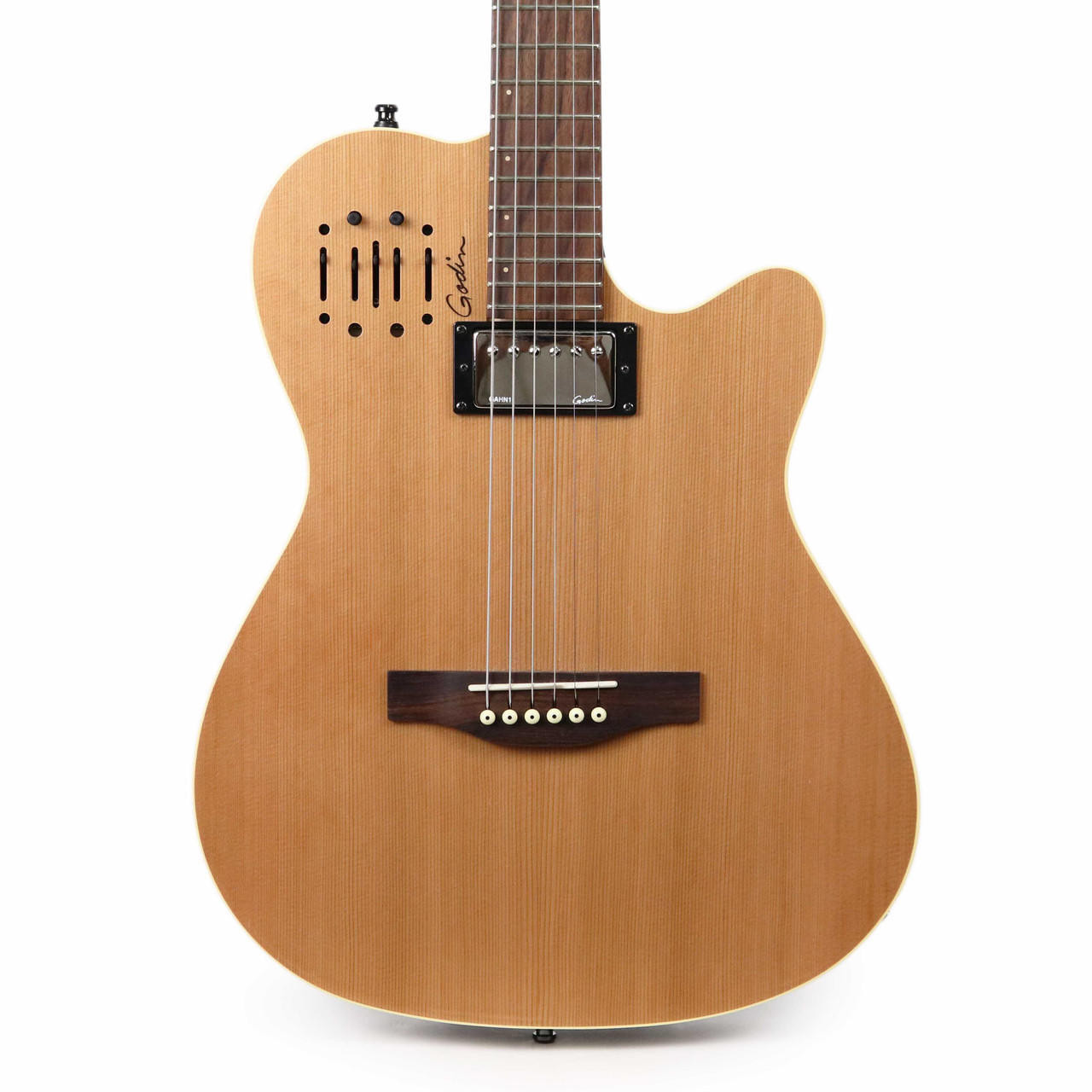ギター Godin Guitars A6 ULTRA Natural SG Godin A6 Ultra Acoustic-Electric Guitar (with Gig Bag) | zZounds