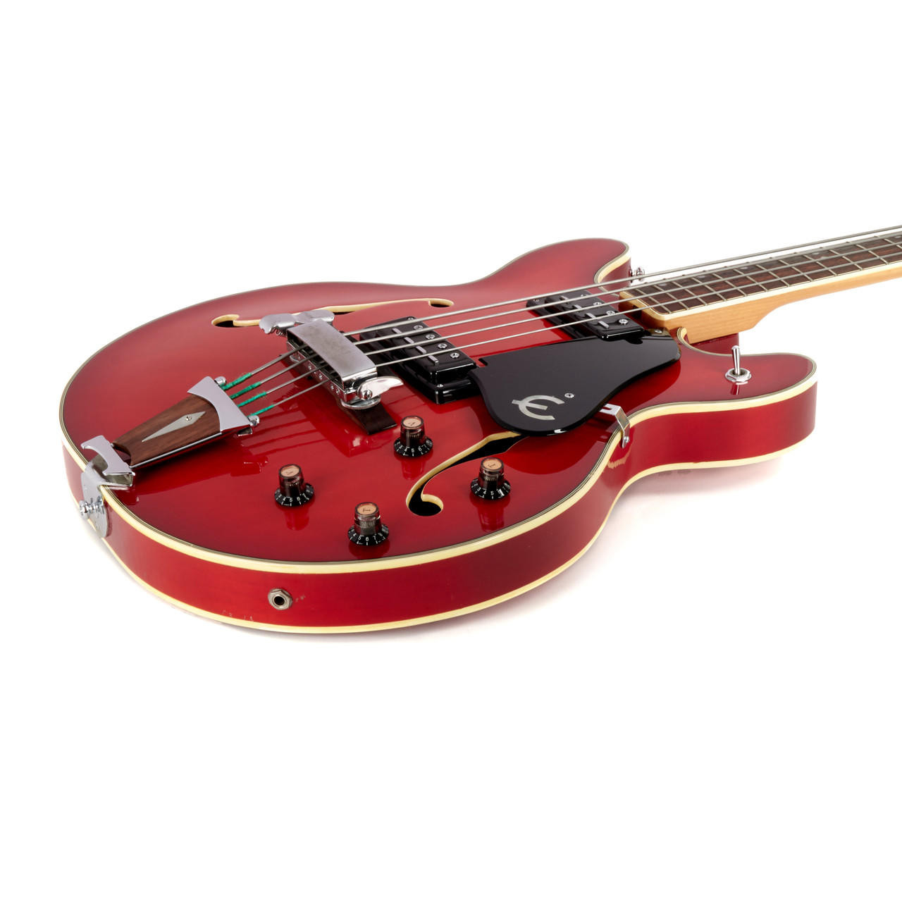 Vintage Epiphone EA-260 Hollow Body Bass MIJ Cherry Sunburst