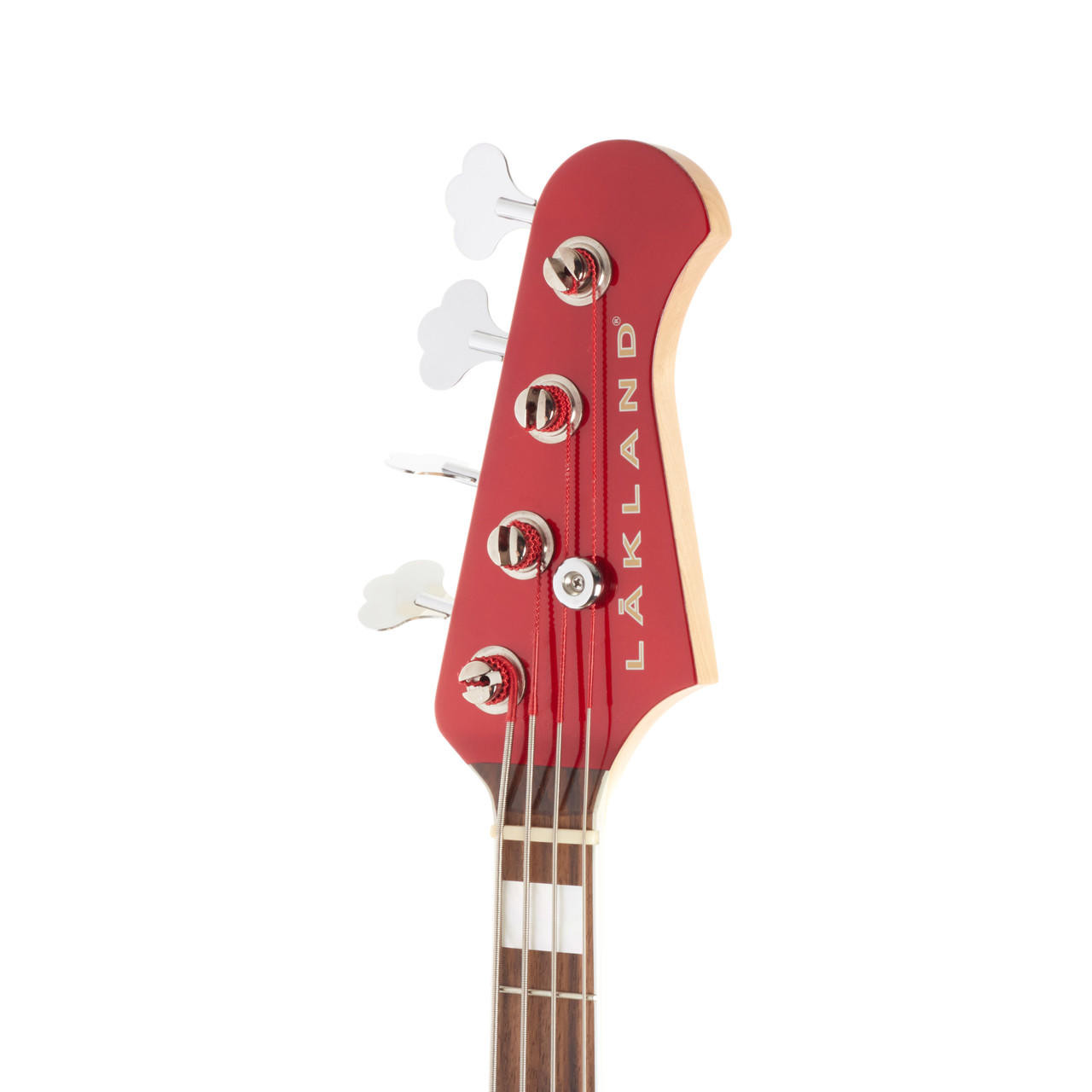 Used Lakland Donald Duck Dunn USA Bass Candy Apple Red 2009