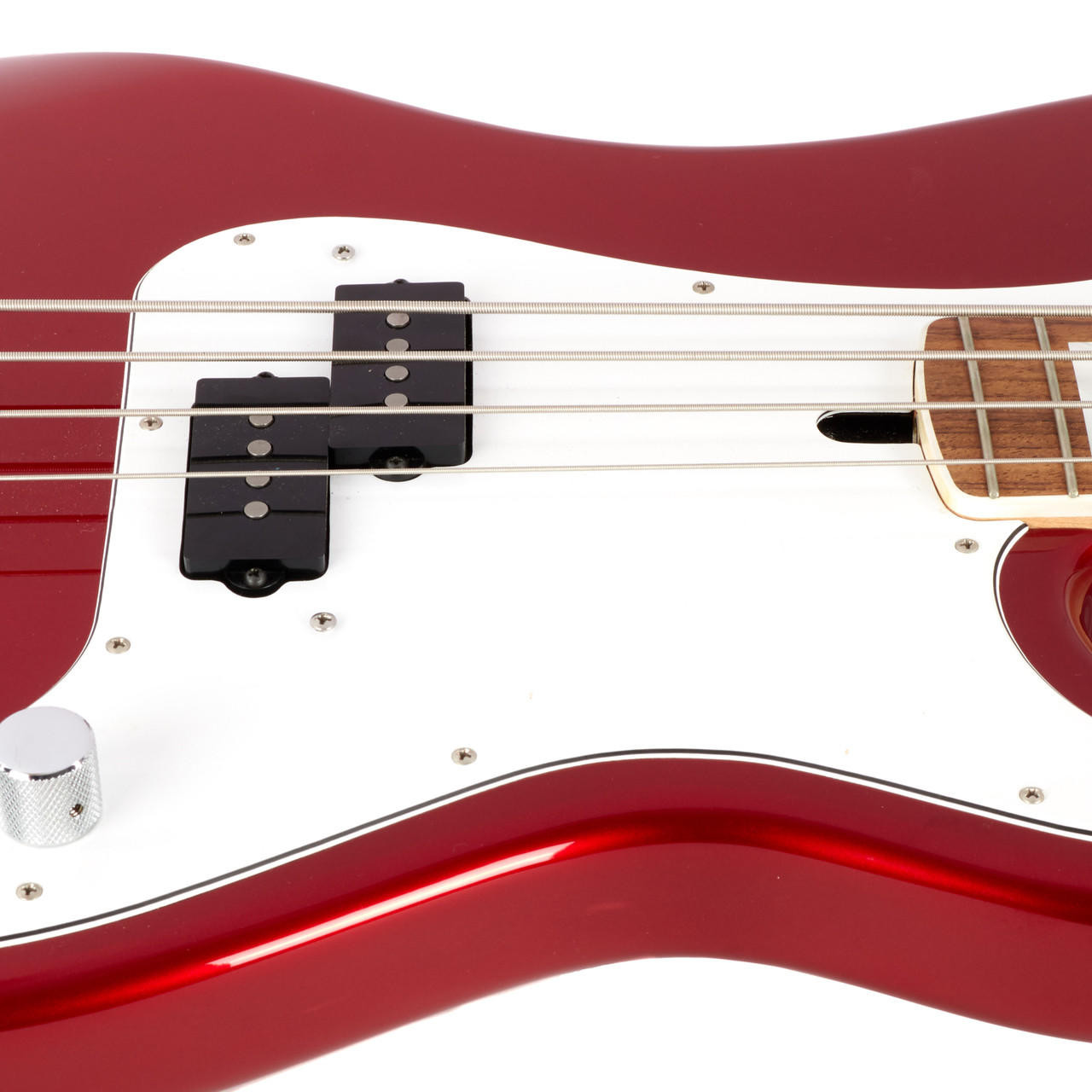 Used Lakland Donald Duck Dunn USA Bass Candy Apple Red 2009