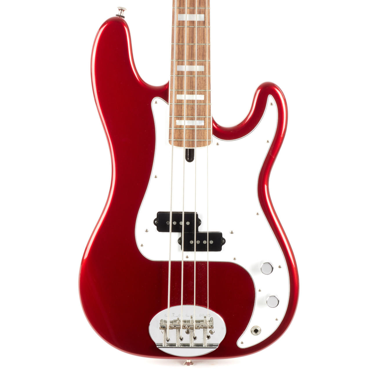 Used Lakland Donald Duck Dunn USA Bass Candy Apple Red 2009