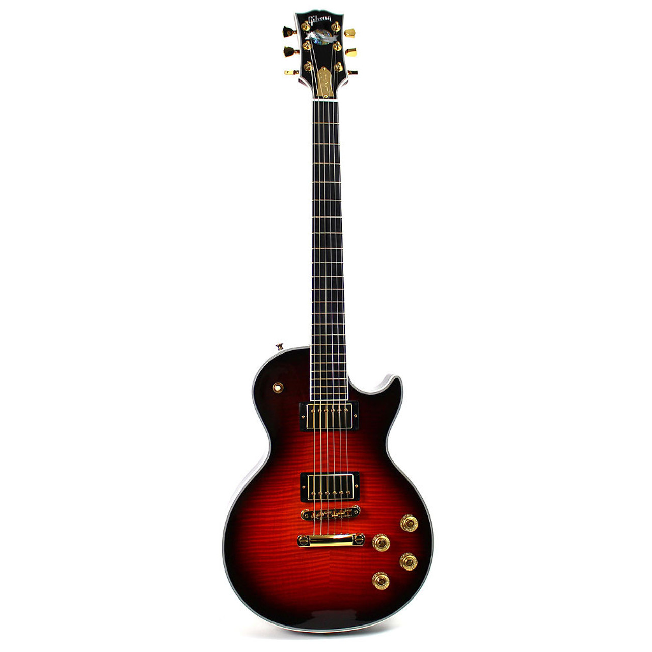 Gibson Lespaul Custom Supreme 中古美品 2007 Gibson Les Paul Custom Supreme Goldtop | Guitar Chimp
