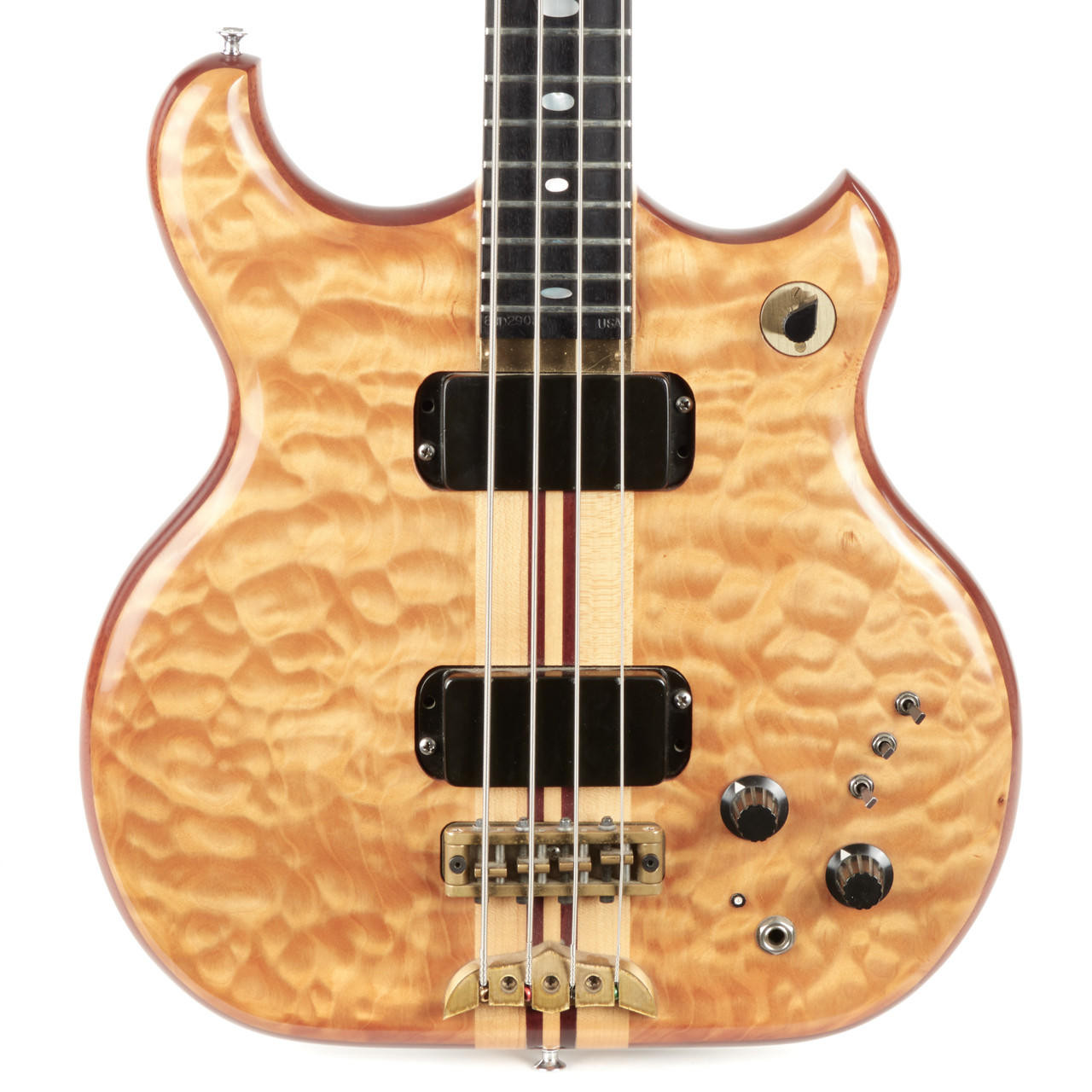 お得限定品ALEMBIC DISTILLATE BASS　ハードケース １９８０年代　美品 ( Stanley Clarke タイプ ) ESP