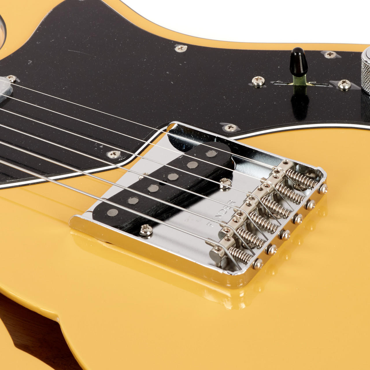 Used Fender Britt Daniel Telecaster Thinline Amarillo Gold 2019